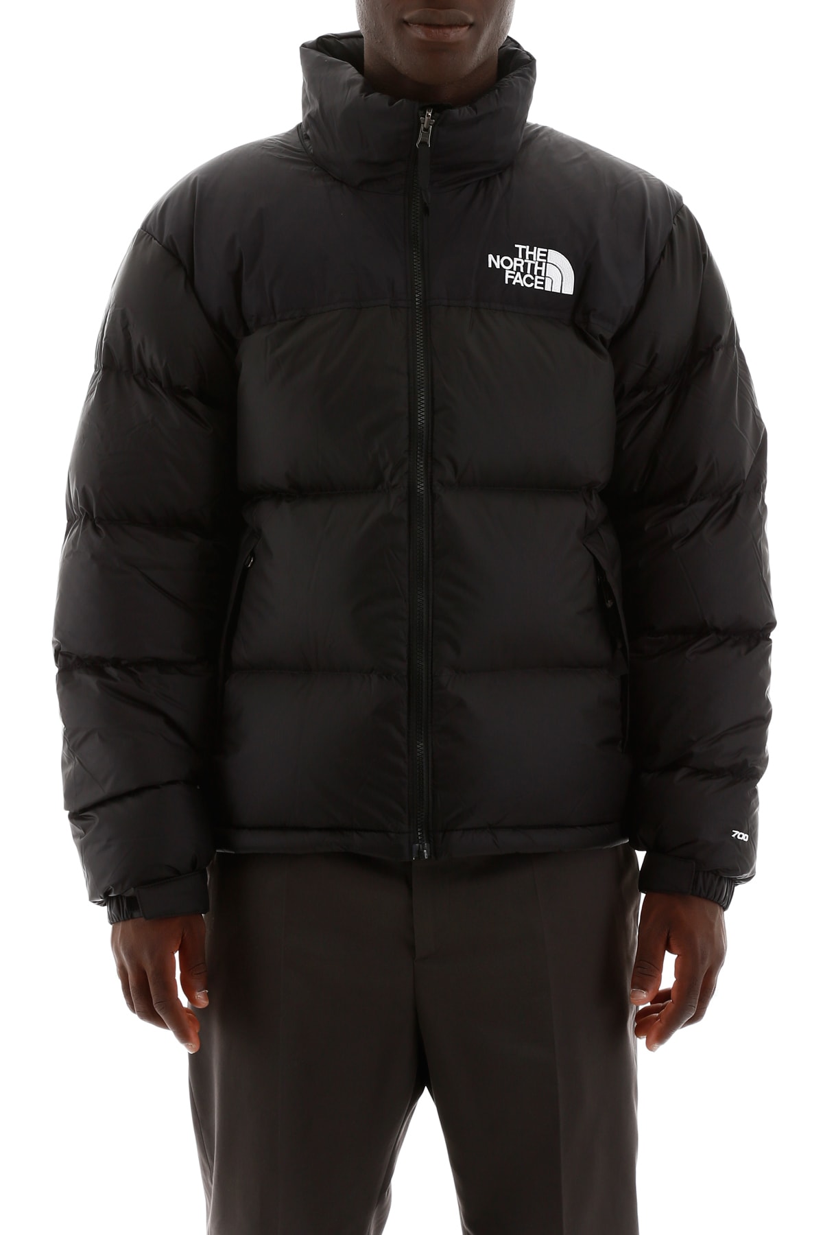 North face puffer jacket 1996 black stores yde