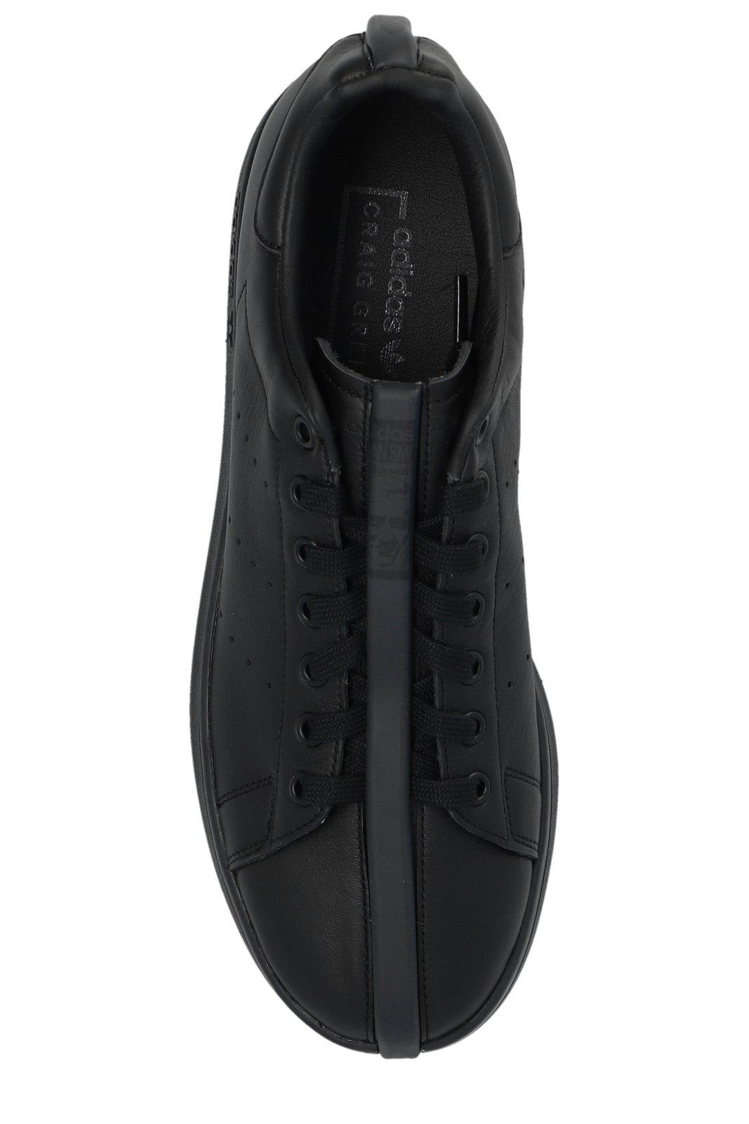 Shop Adidas Originals X Craig Green Split Stan Smith Sneakers In Black