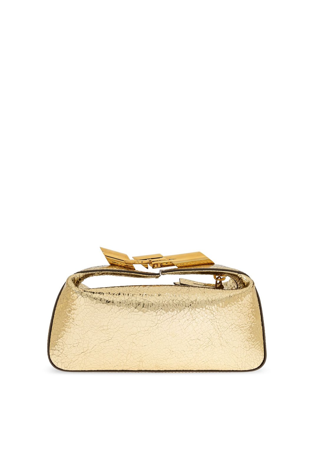 Shop Lanvin Haute Sequences Shinny Tote Bag In Gold