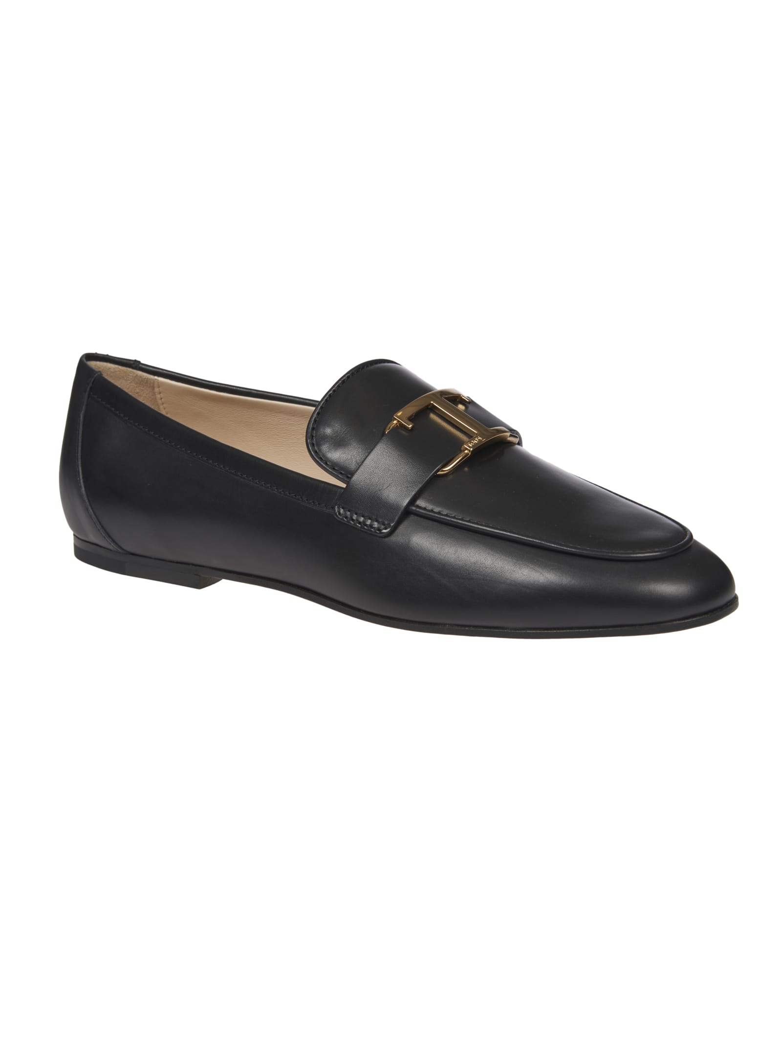 Shop Tod's Loafers 79a In Black