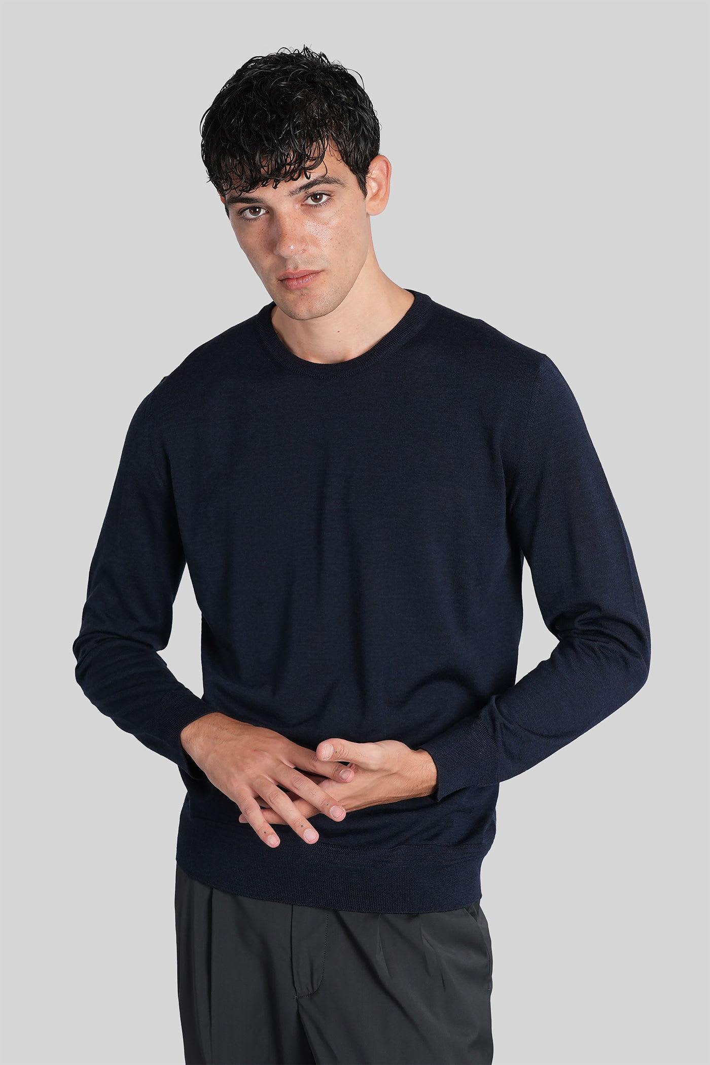 Barena Venezia Barena Ato Crewneck Jumper In Black