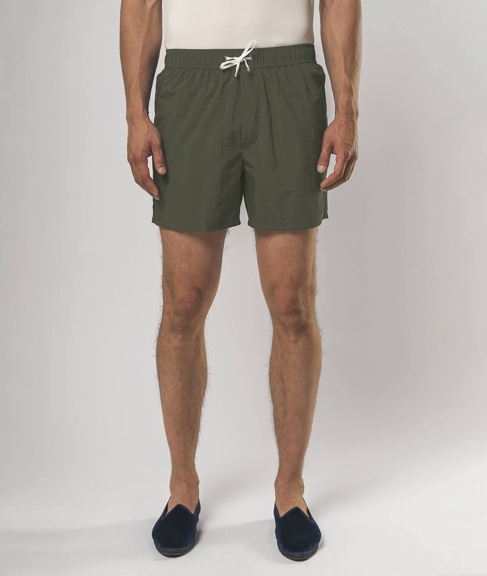 Larusmiani Swim Suit Cala Di Volpe Swimming Trunks In Olive