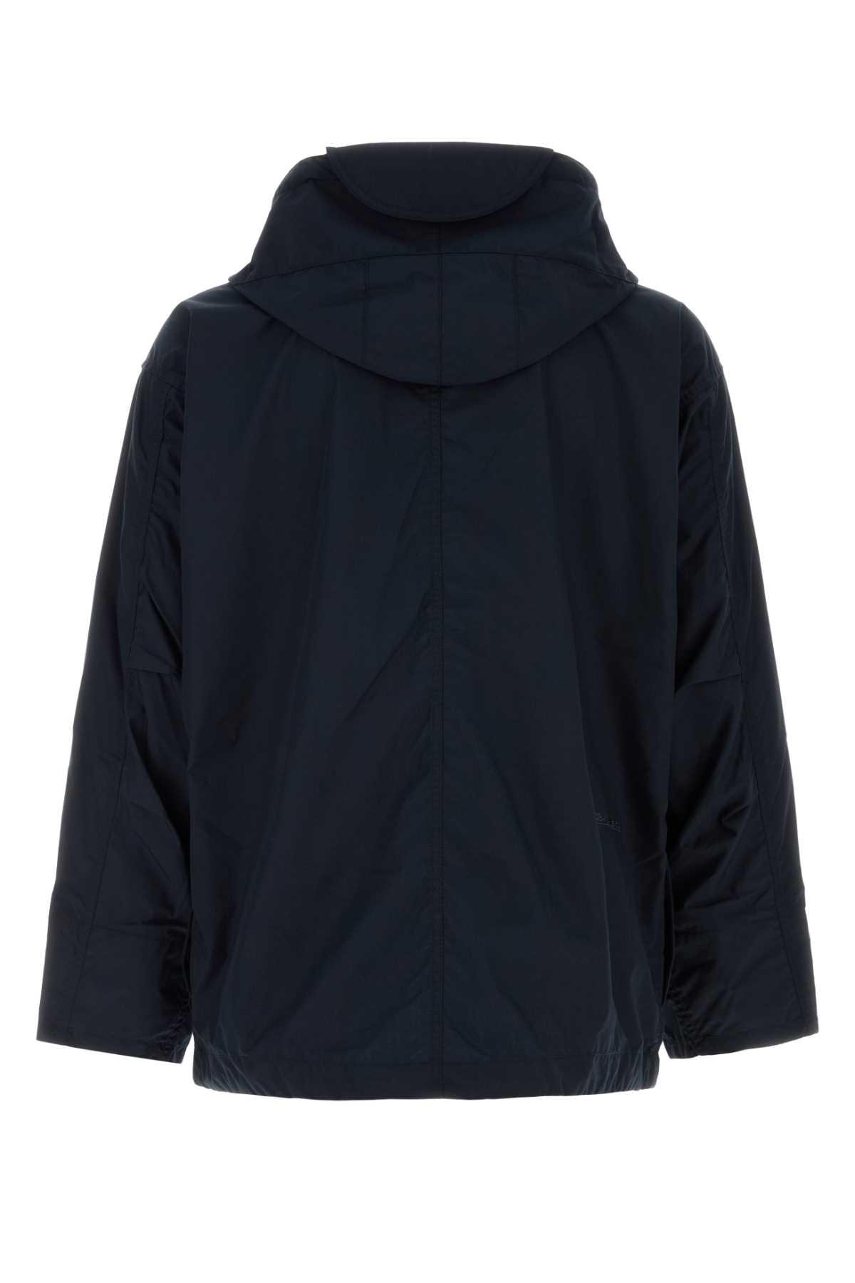 Nanamica Water-repellent Hooded Jacket In Blue