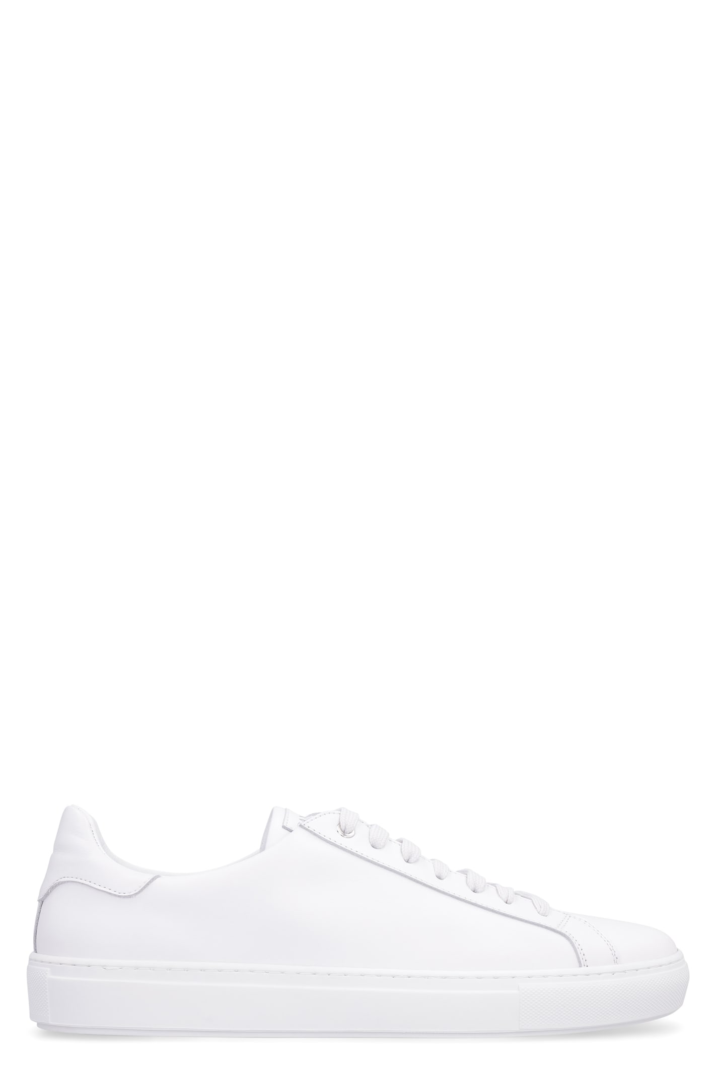 Canali Leather Low-top Sneakers