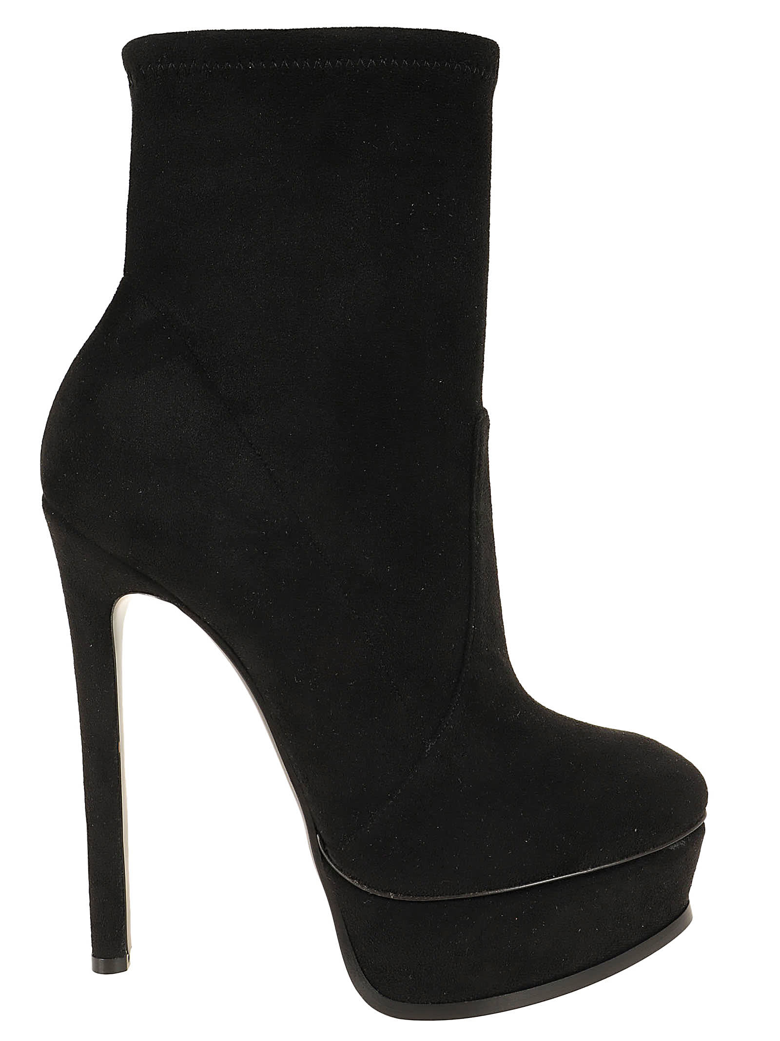 Shop Casadei Flora Jolly Ankle Boot In Nero