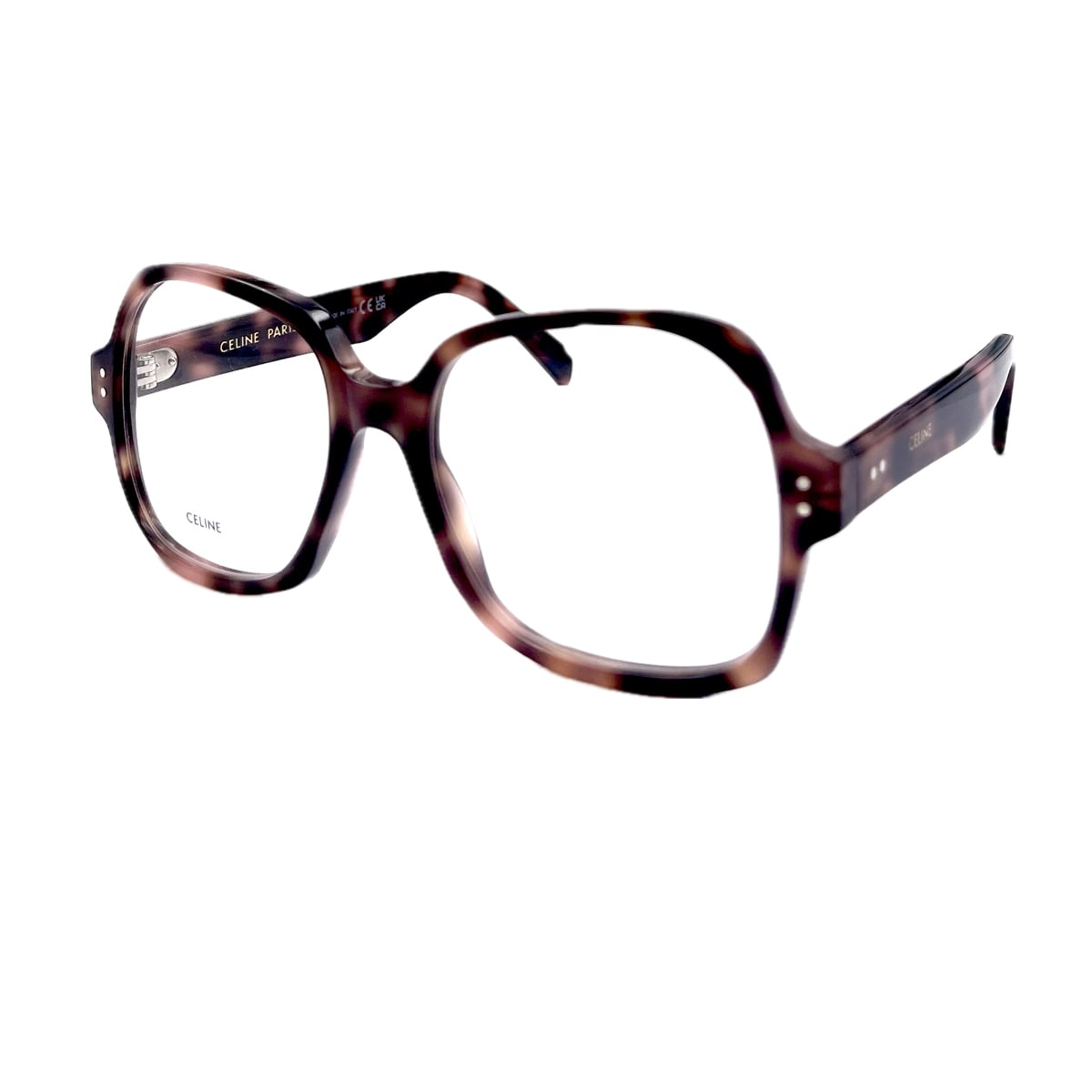 Shop Celine Cl50148i Thin 2 Dots 055 Glasses In Marrone