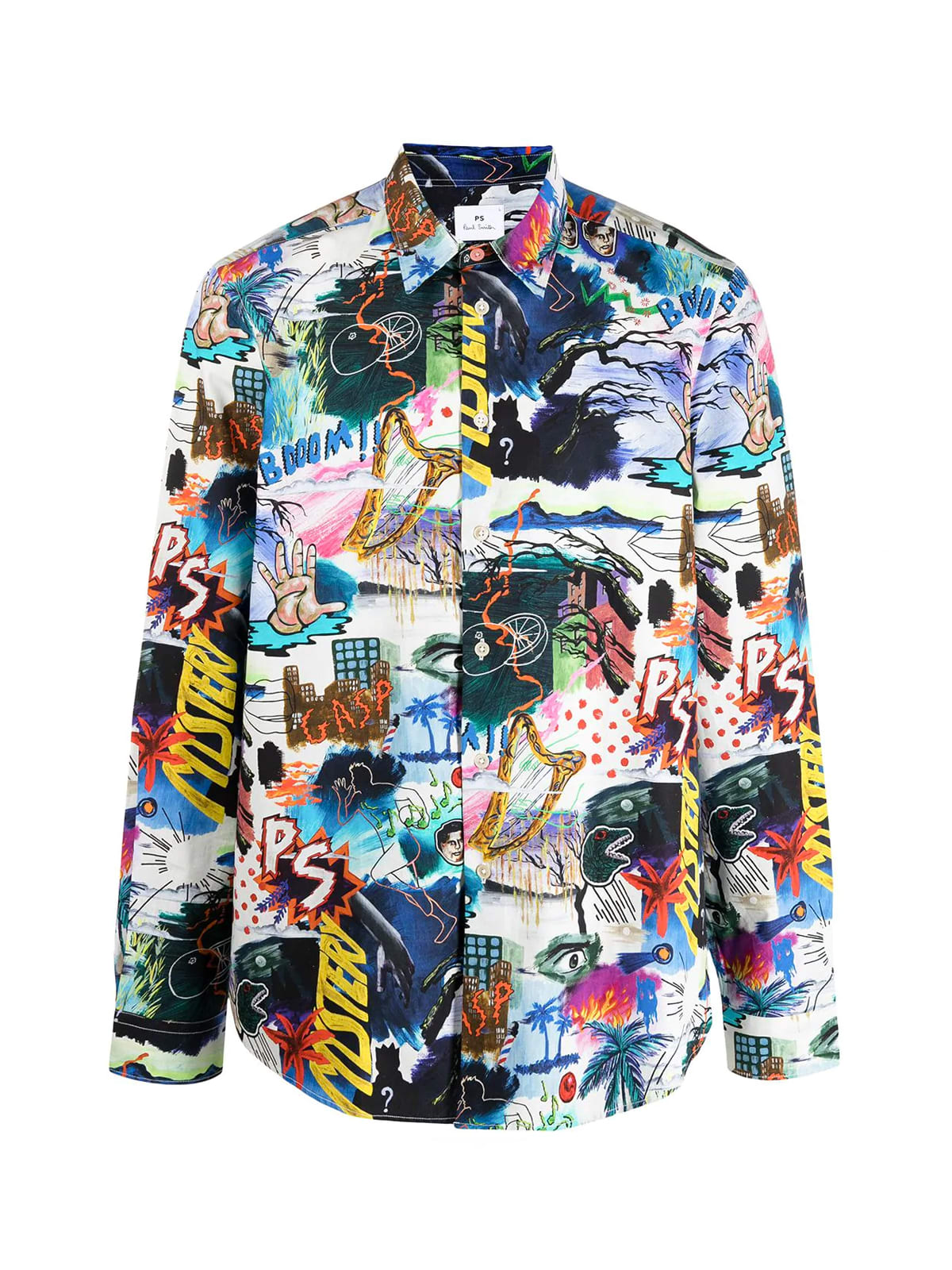 Ps By Paul Smith Mens Shirt Ls Regular Fit In Multi | ModeSens