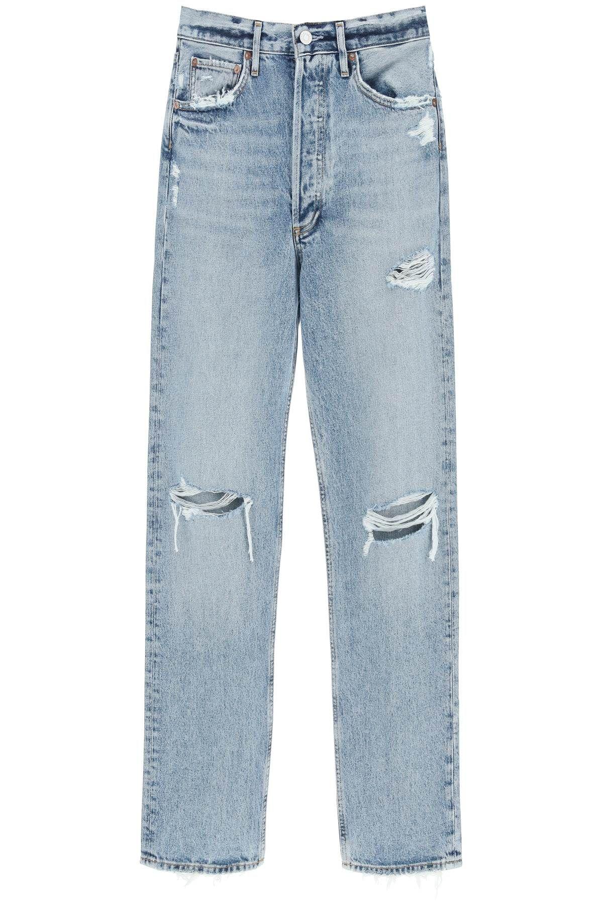 AGOLDE Organic Denim High-waisted Jeans