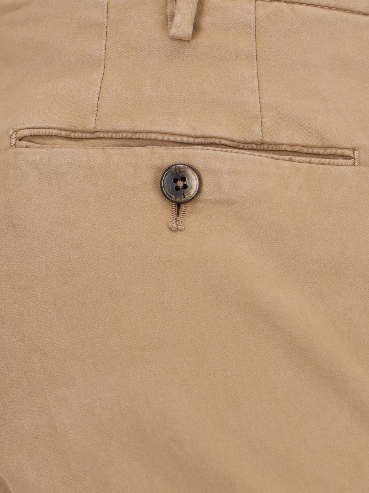 Shop Pt Torino Chinos In Brown