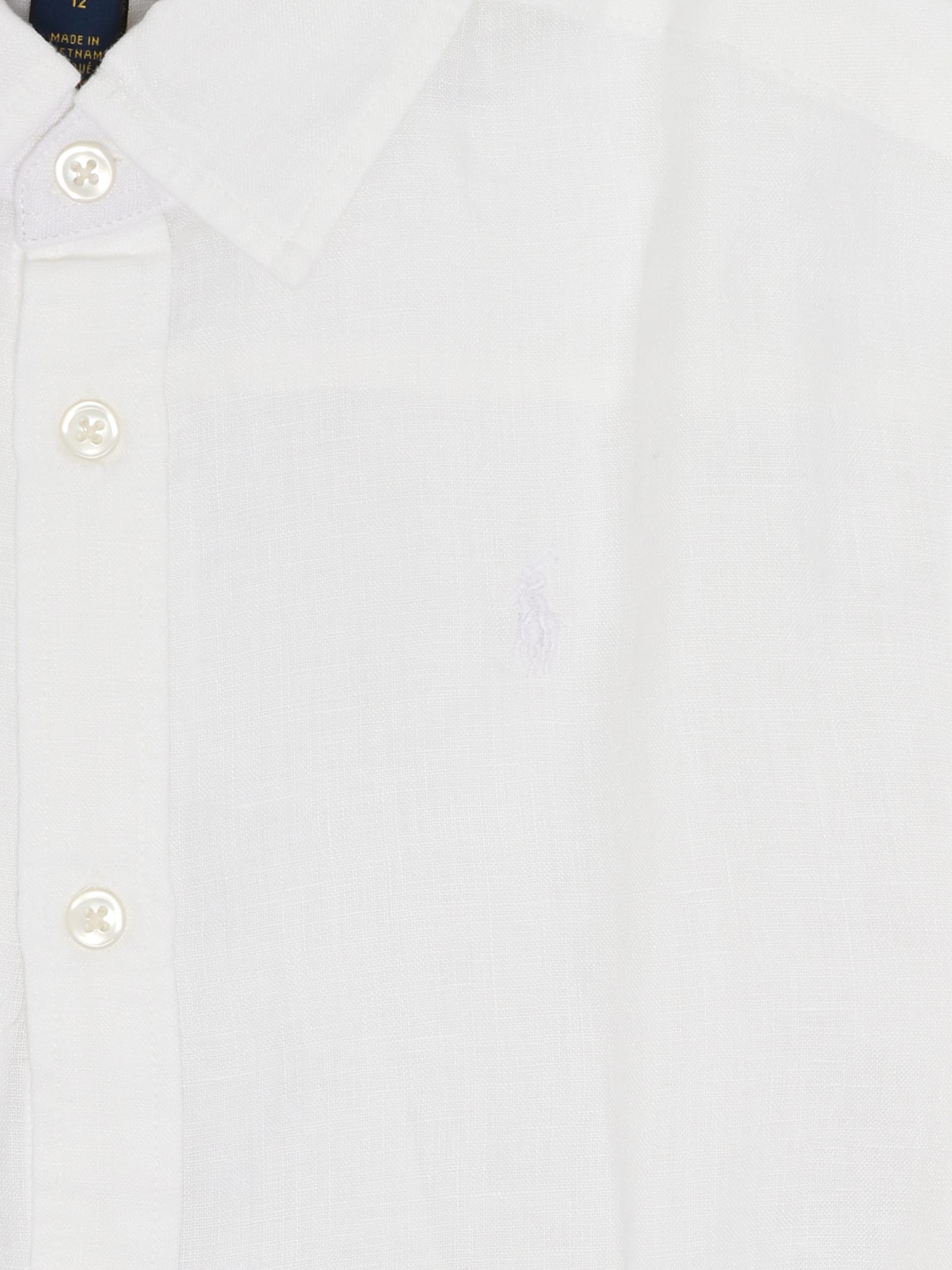 Shop Polo Ralph Lauren Shirt Shirt In Bianco