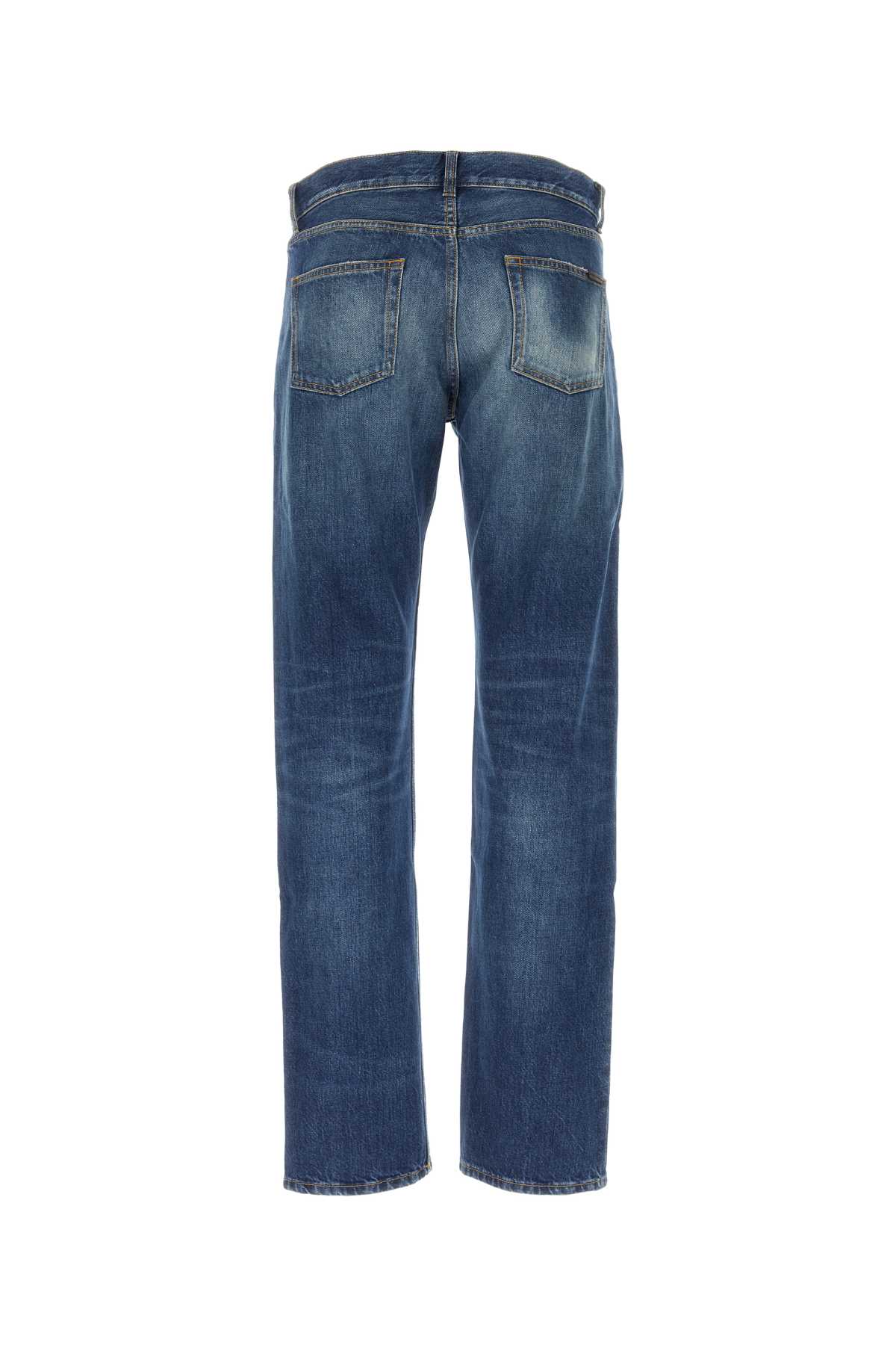 Saint Laurent Denim Jeans In Deauvillebeachblue