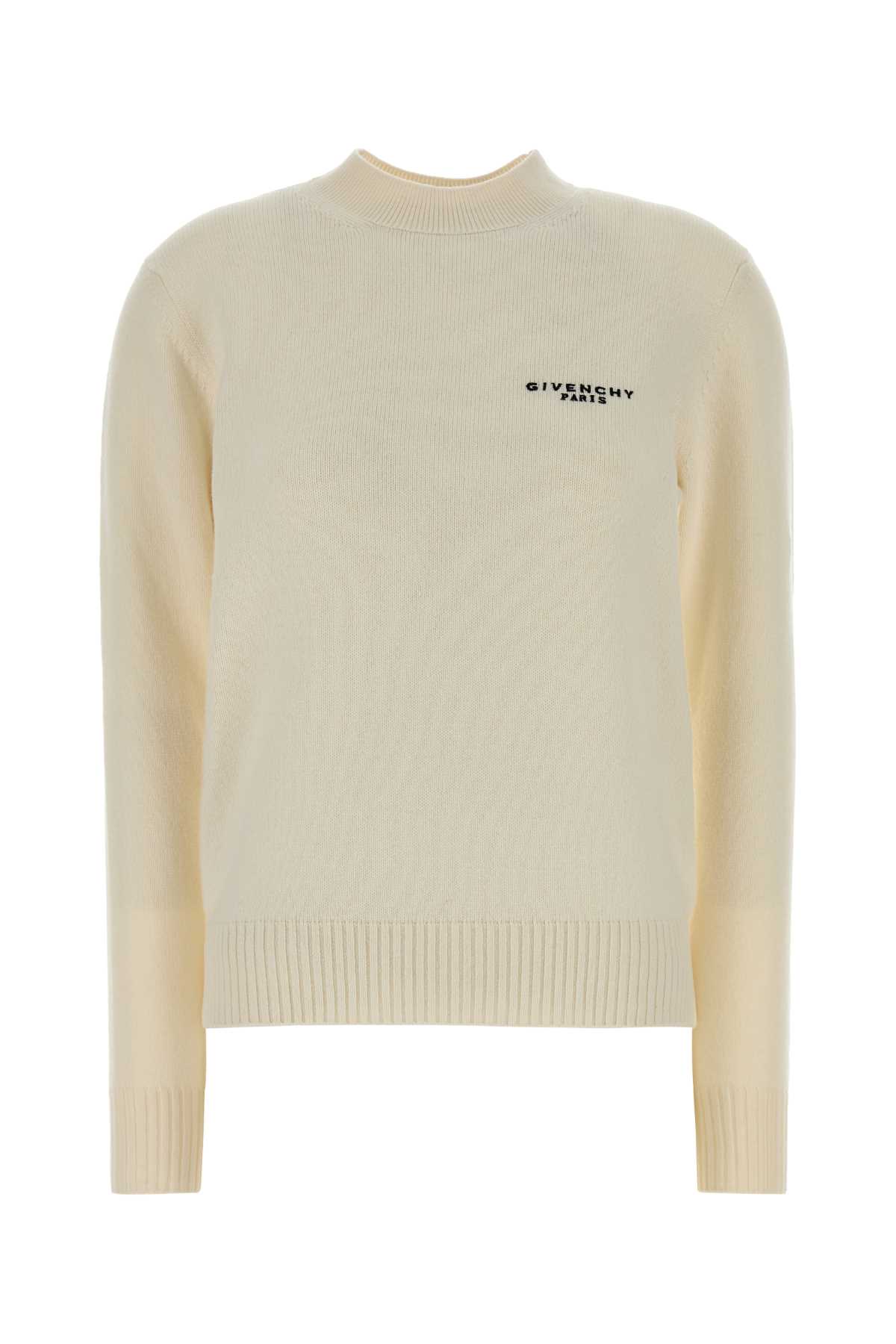Givenchy Ivory Wool Blend Sweater