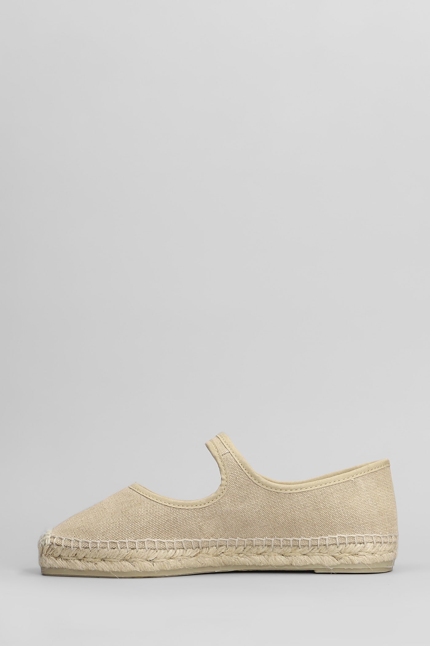CASTAñER PADUA-002 ESPADRILLES IN BEIGE CANVAS