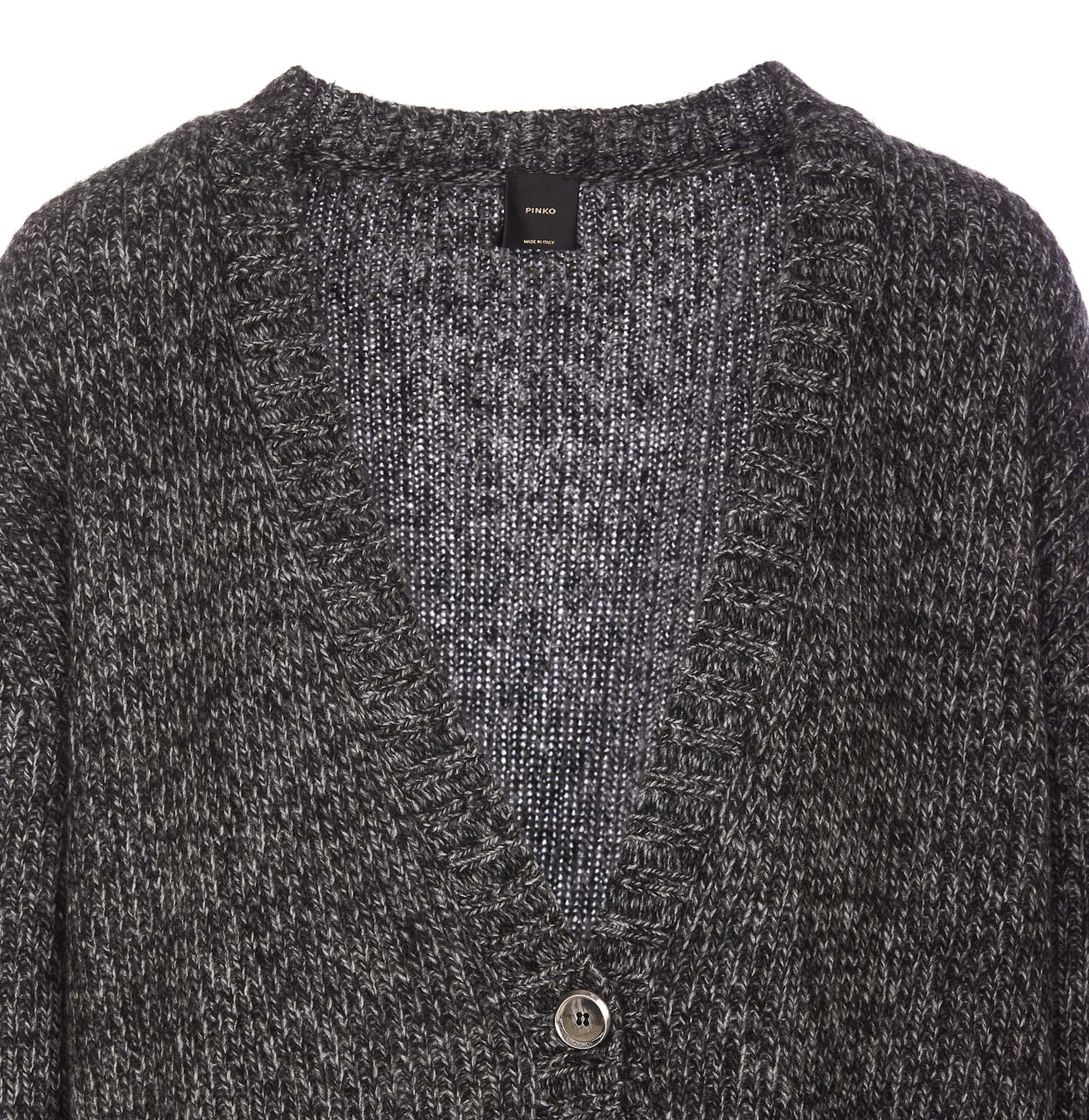 Shop Pinko Erbaceo Cardigan In Grey