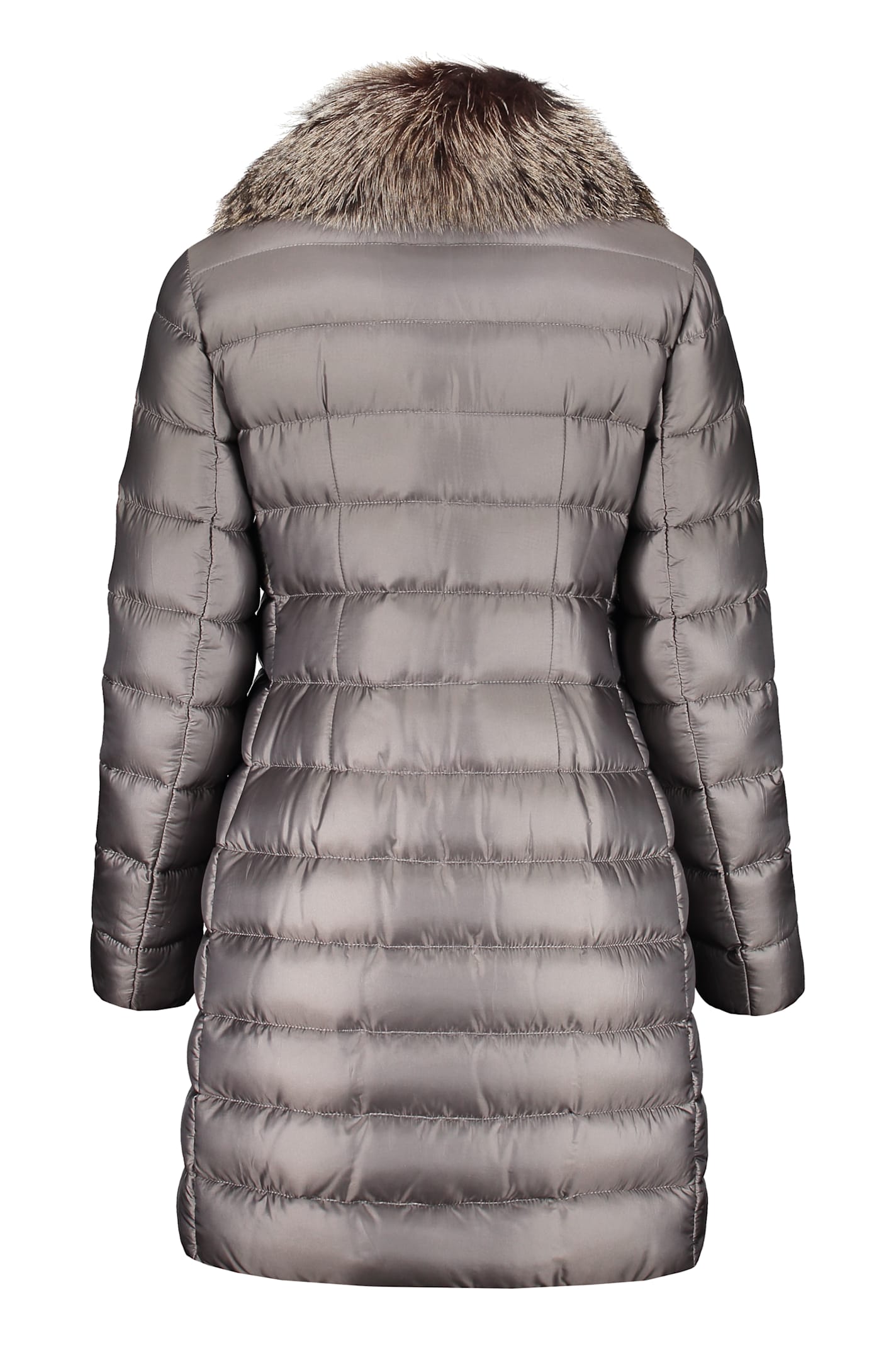 Moorer Zip And Snap Button Fastening Down Jacket