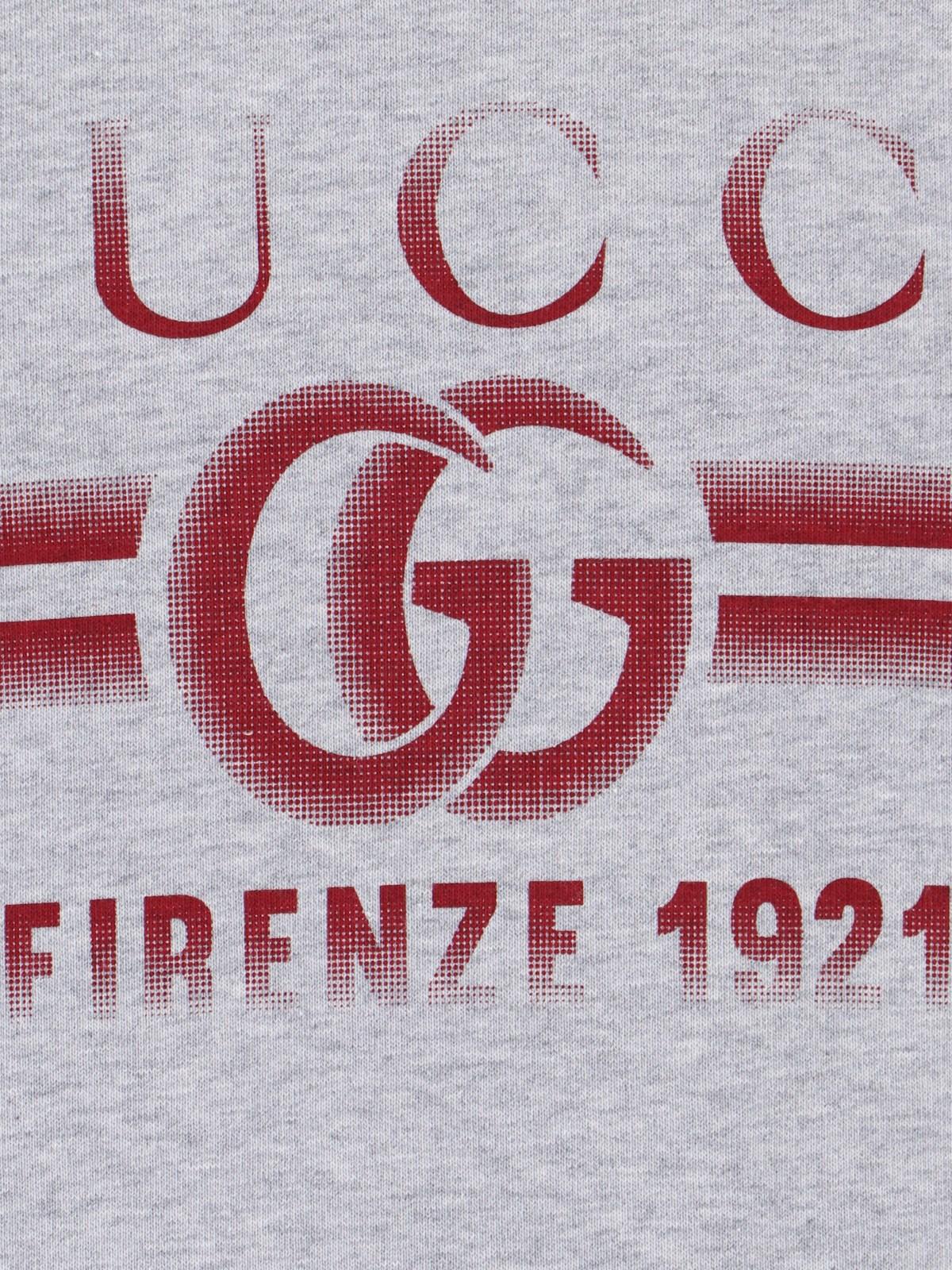 Shop Gucci Print Hoodie