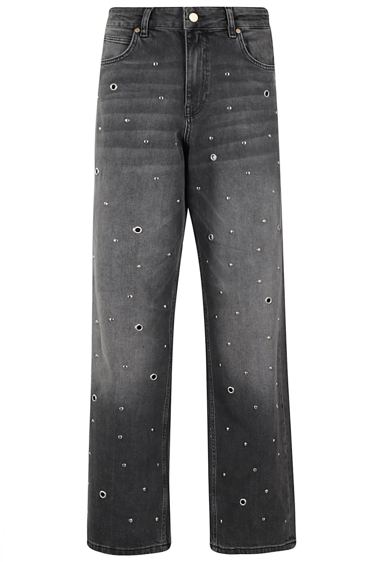 Shop Essentiel Antwerp Garment Eyelet Jeans In Earl Grey