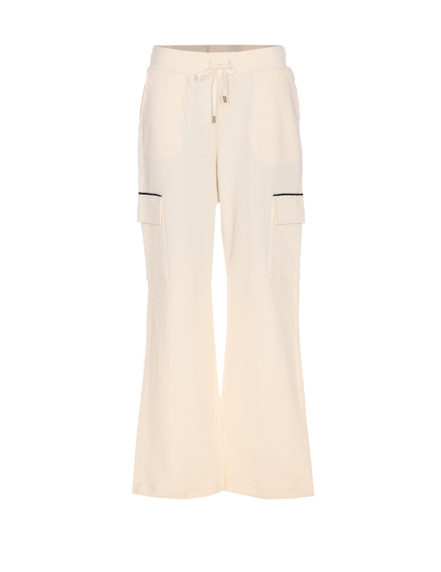 Liu •jo Cargo-pocket Trousers In White