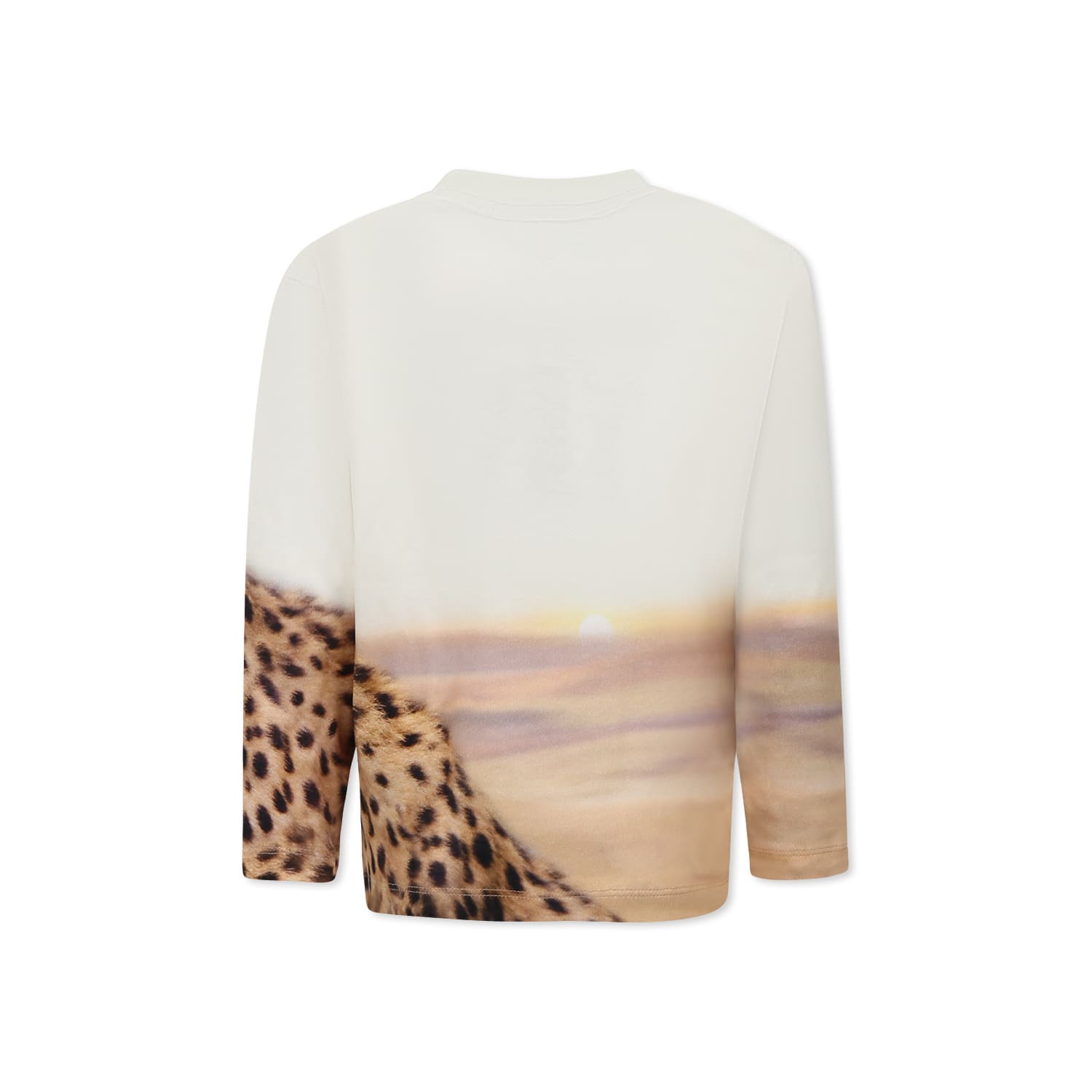 Molo Long-sleeved T-shirt In Ivory