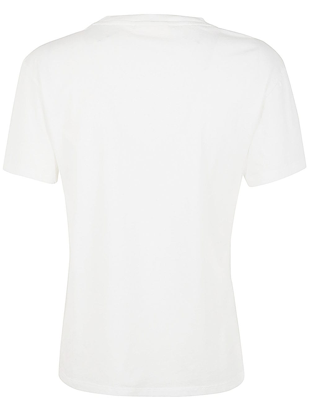Shop Mc2 Saint Barth Cotton Crew Neck T-shirt In Emb People Pigrizia