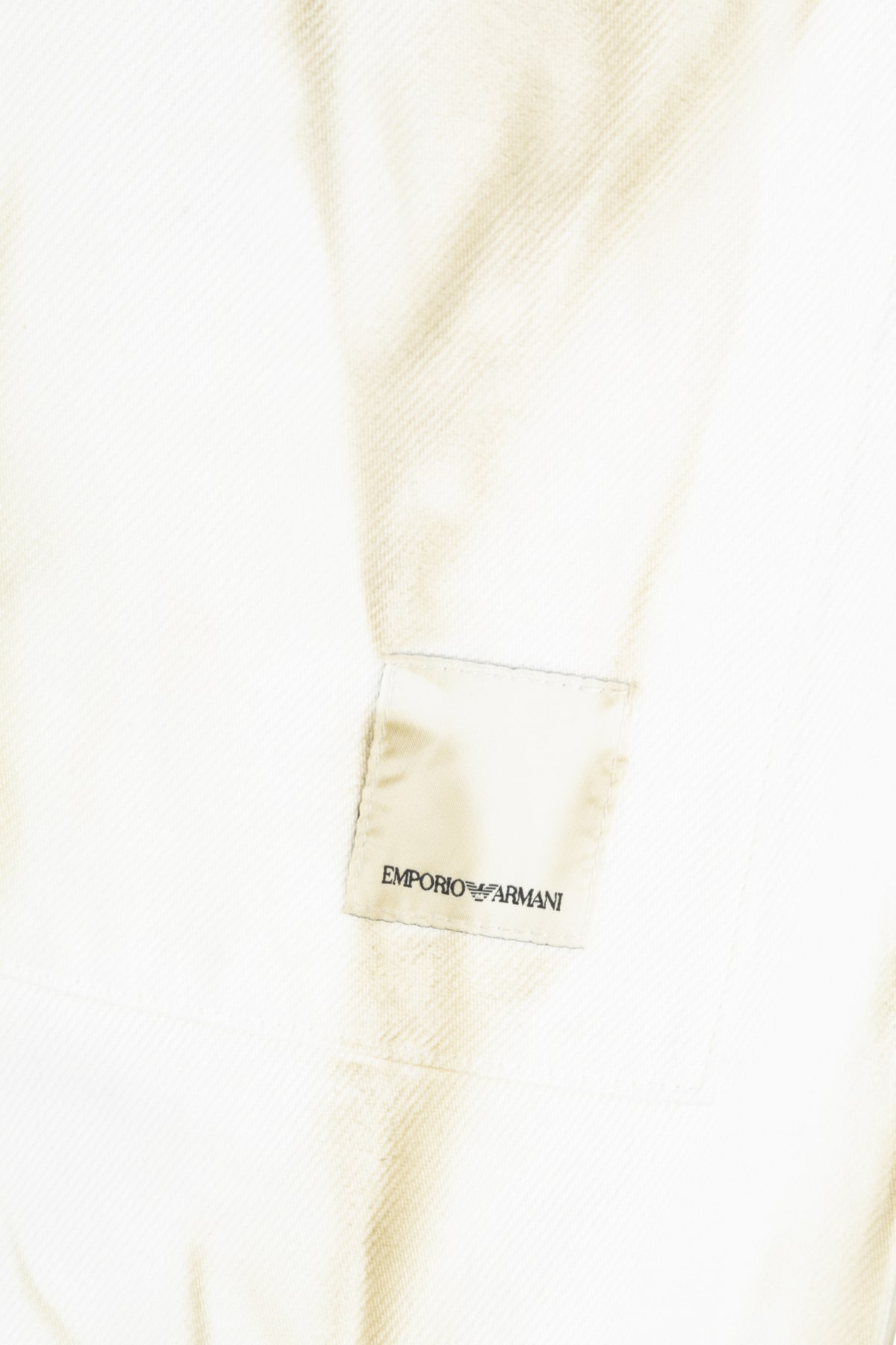 Emporio Armani Trousers With Back Pockets And Belt Loops In F510