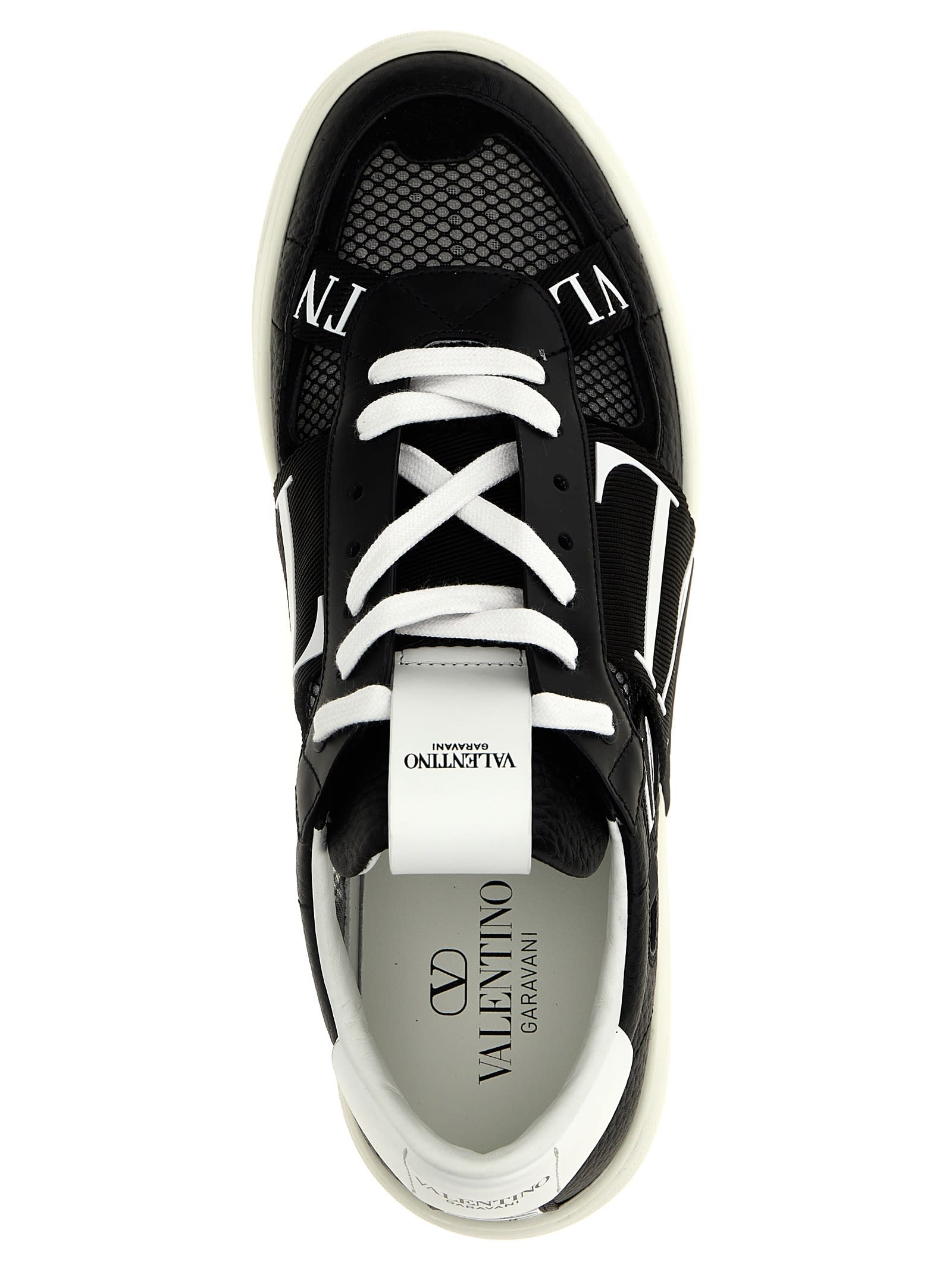 Shop Valentino Vl7n Sneakers In Black