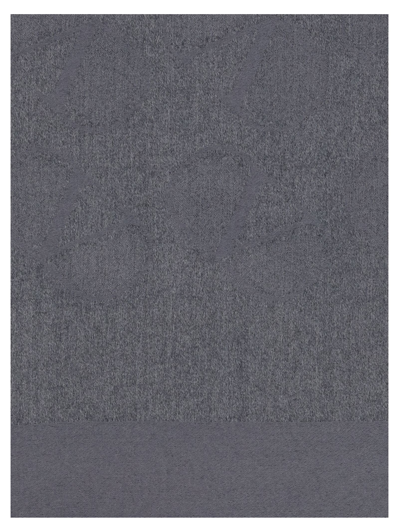 Shop Valentino Scarf In Grigio/argento