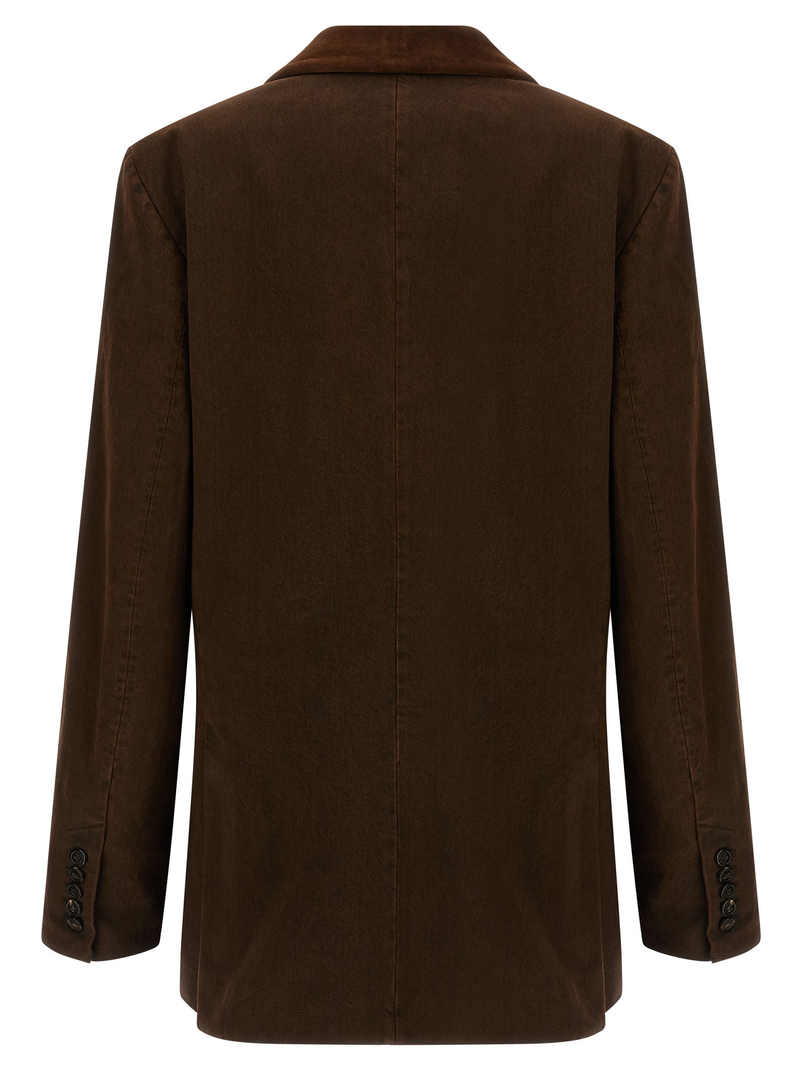 Dries Van Noten Befya Blazer In Brown