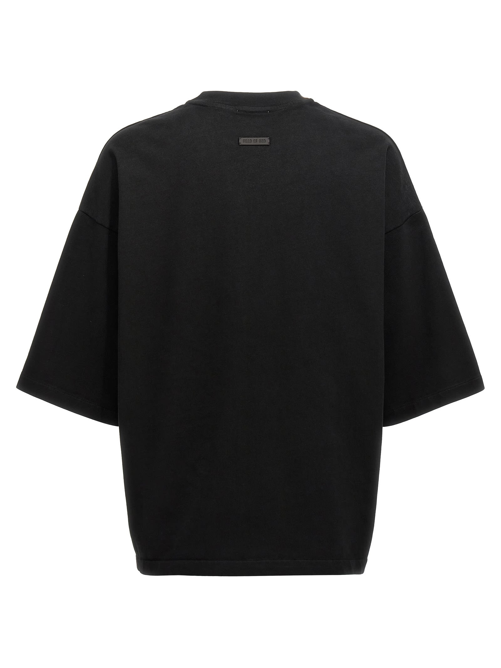 Shop Fear Of God Airbrush 8 Ss Tee T-shirt In Black
