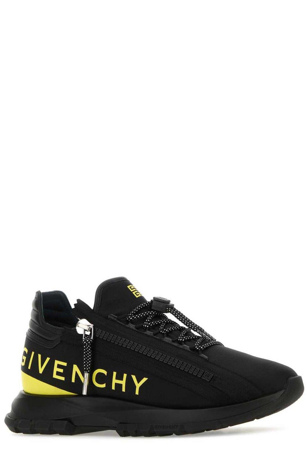 Shop Givenchy Spectre Runner Low-top Sneakers In Black/yellow
