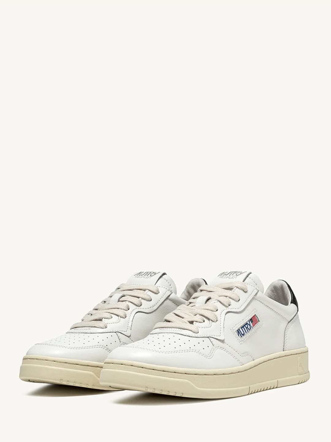 Shop Autry Medalist Sneakers In White