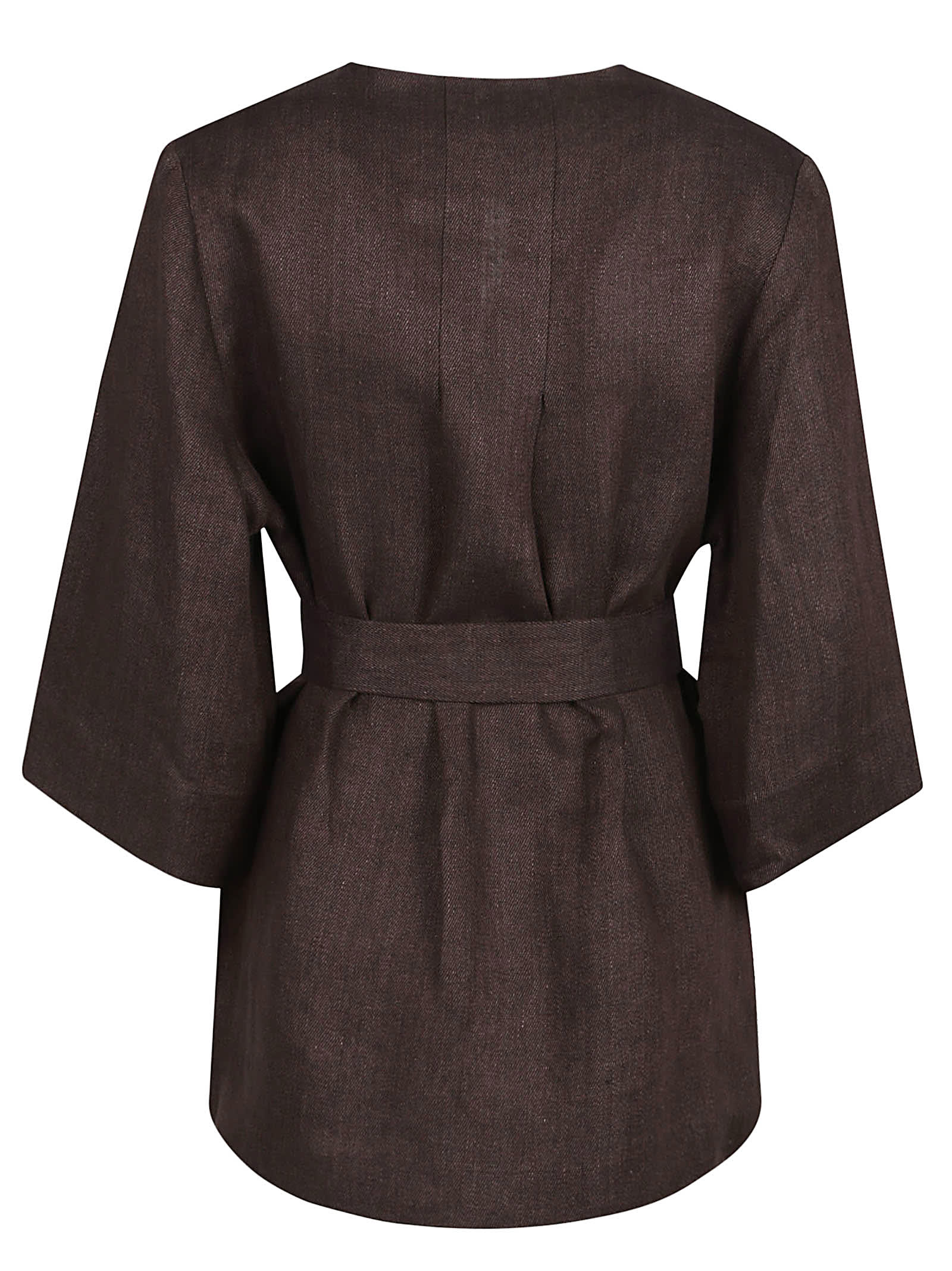 P.a.r.o.s.h Blouse Brown In Brown