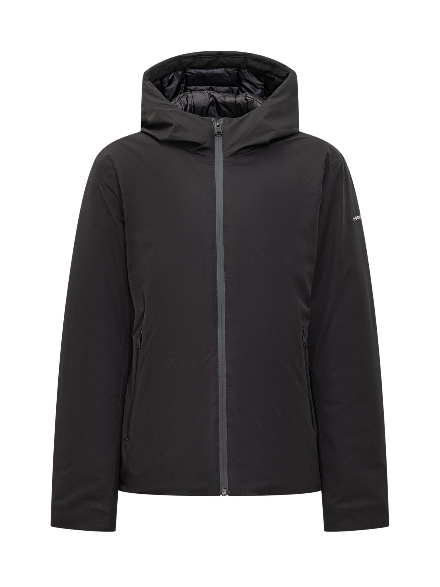 Shop Woolrich Pacific Layers Jacket In Black