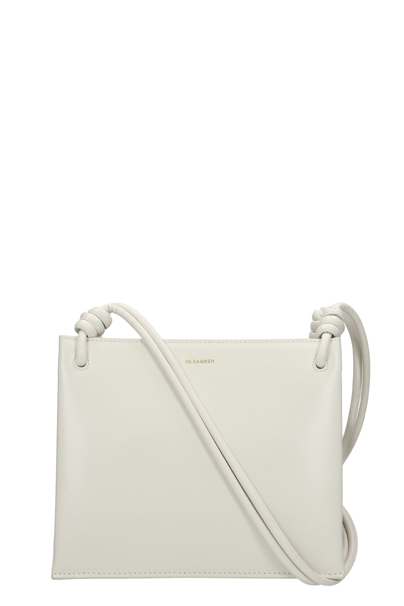 Jil Sander Small Leather Twist Shoulder Bag for Women