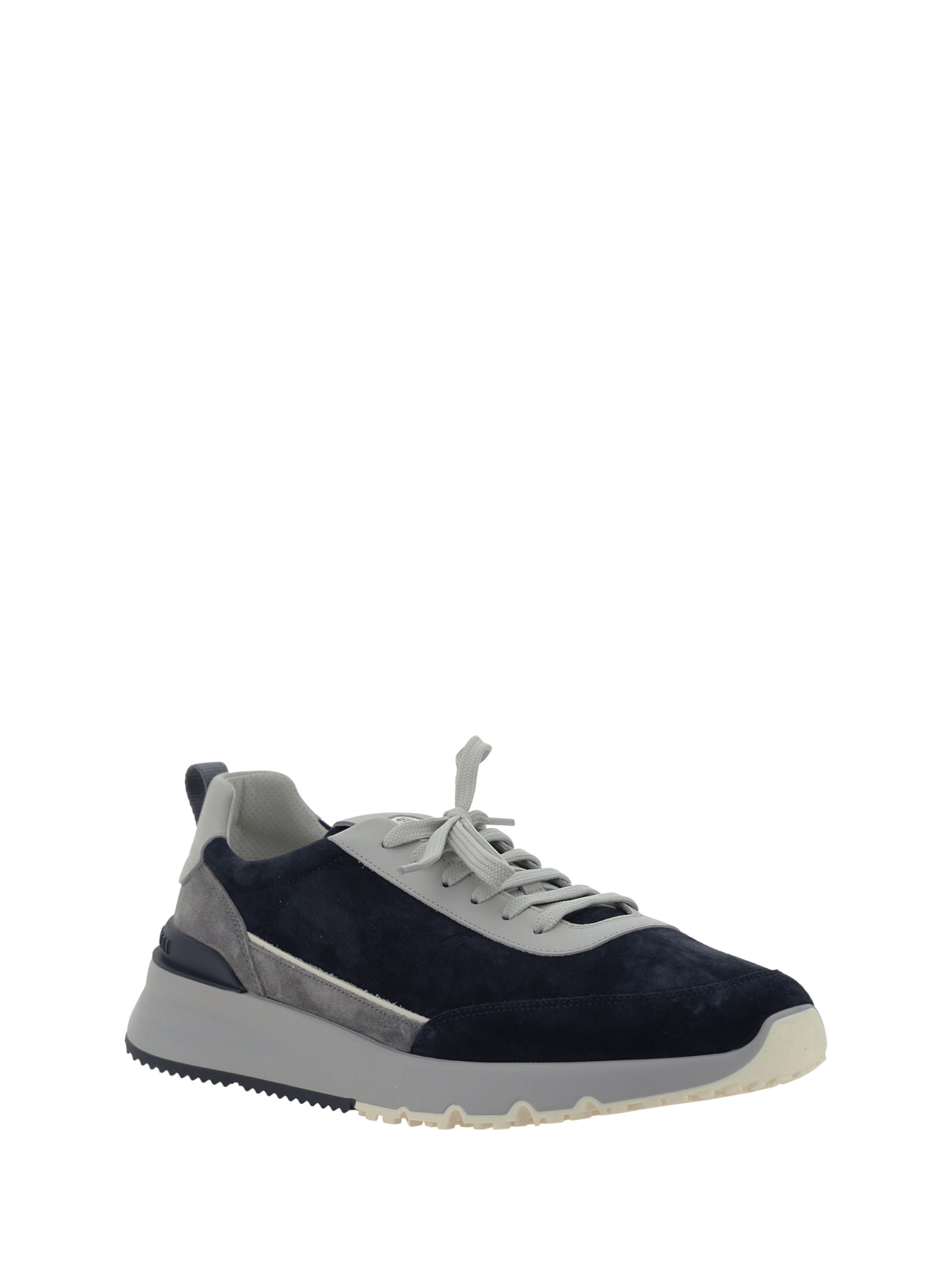 Shop Brunello Cucinelli Sneakers In Blue