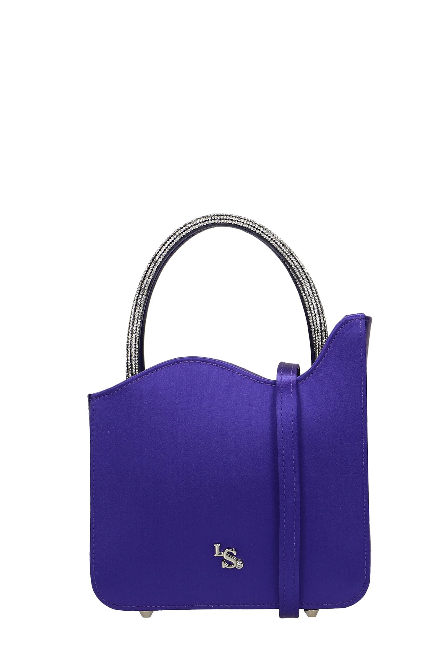 Le Silla Ivy Hand Bag In Viola Leather