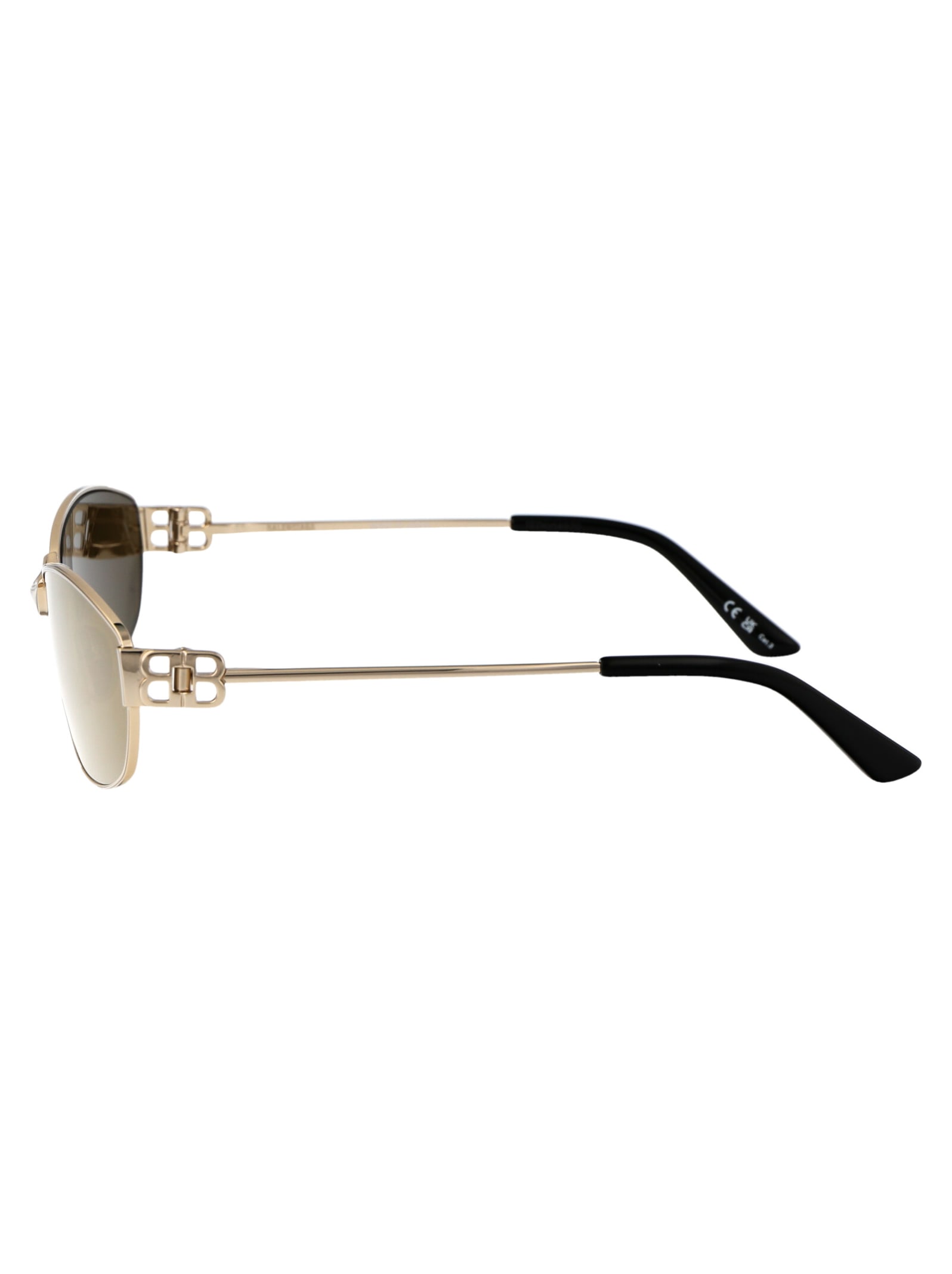 Shop Balenciaga Bb0336s Sunglasses In 003 Gold Gold Bronze