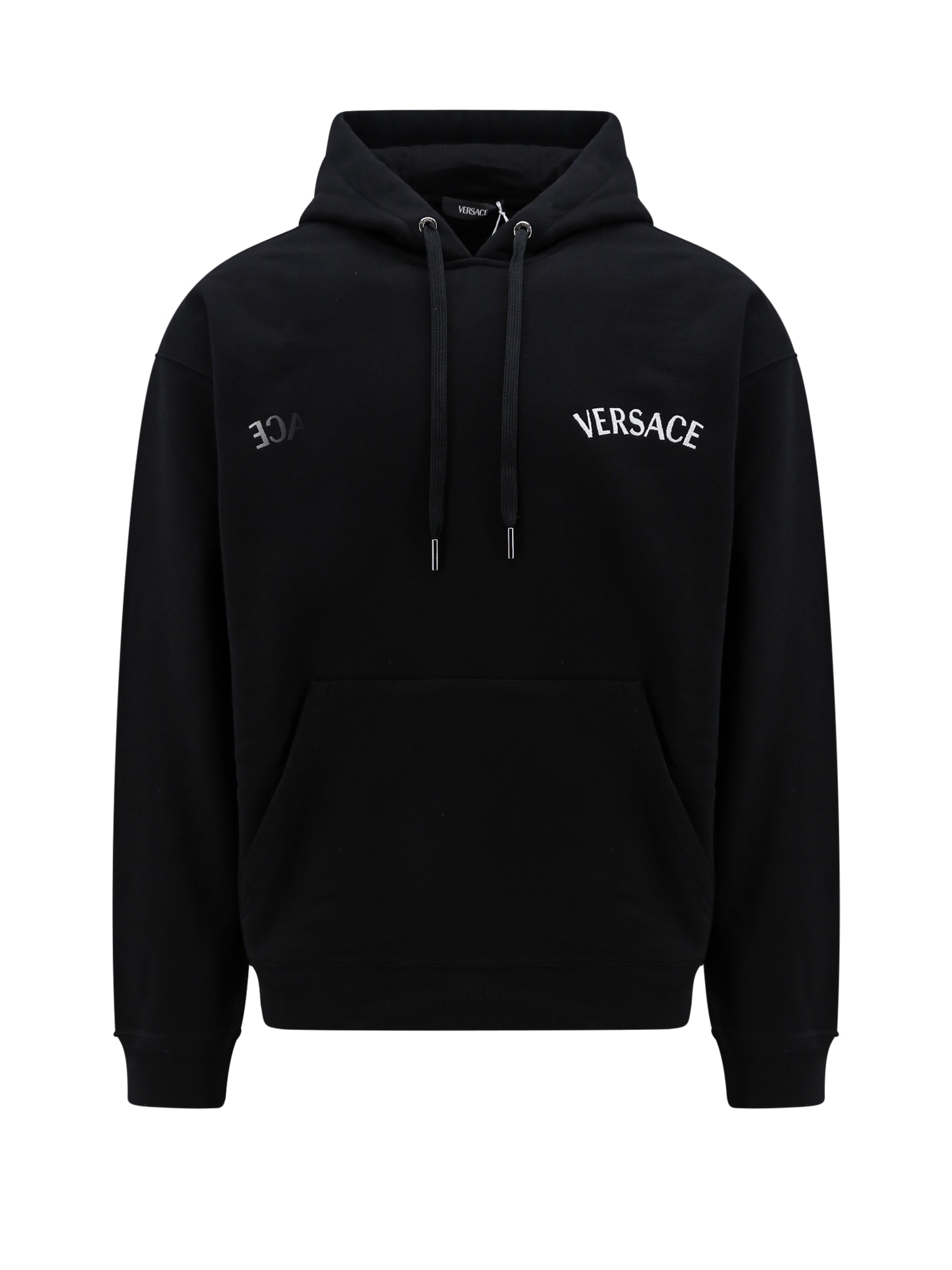 Shop Versace Sweatshirt In Nero