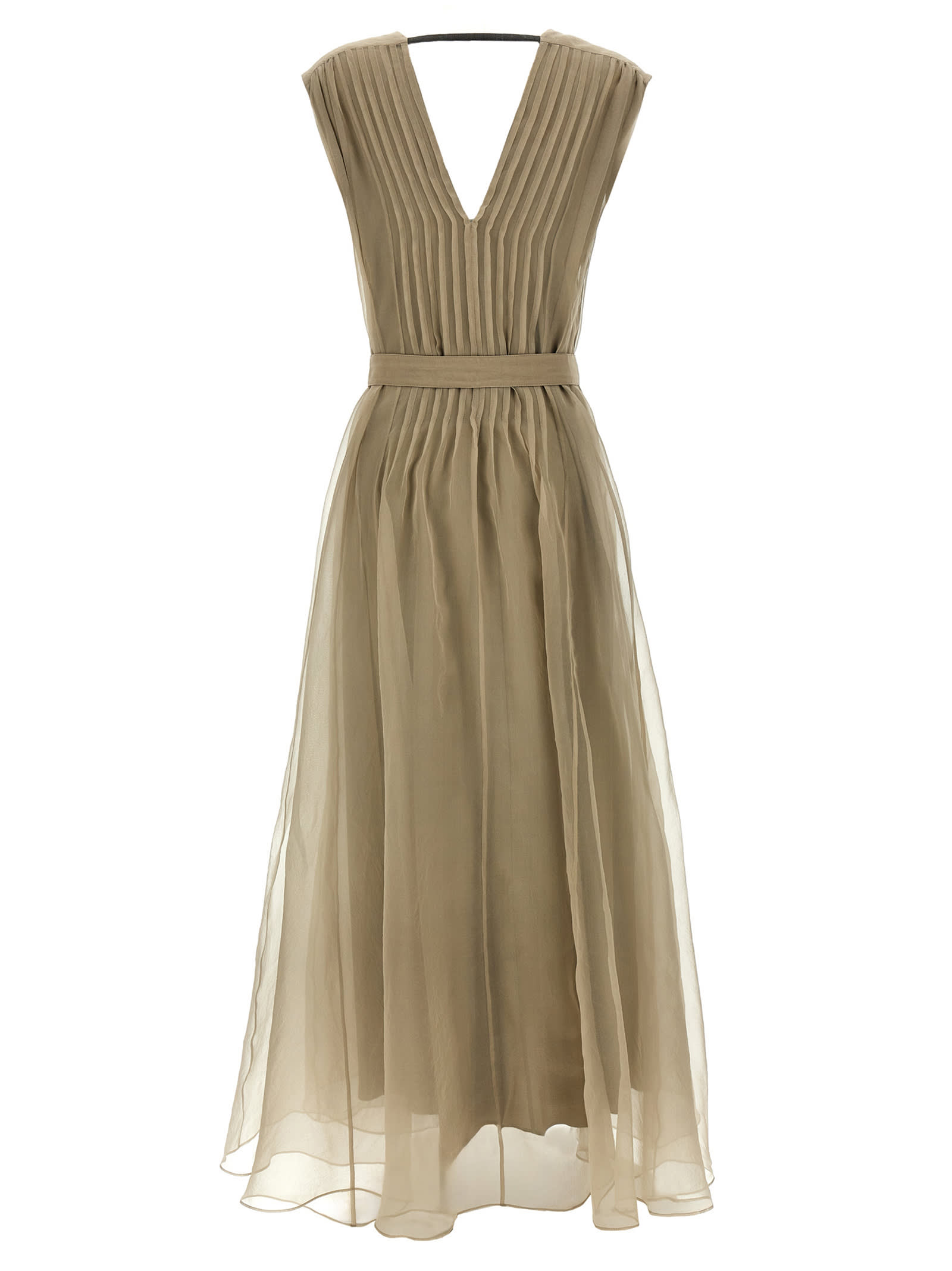 BRUNELLO CUCINELLI SILK DRESS