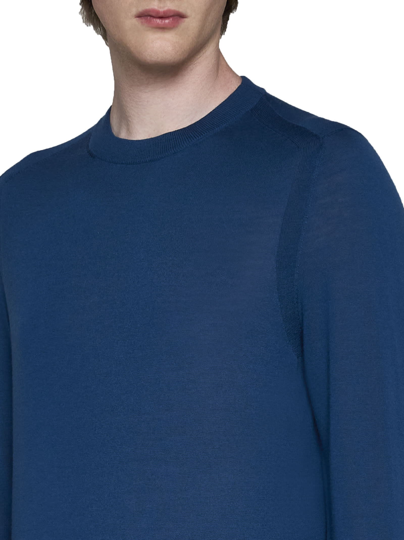 Shop Paul Smith Sweater In Petrol Blue