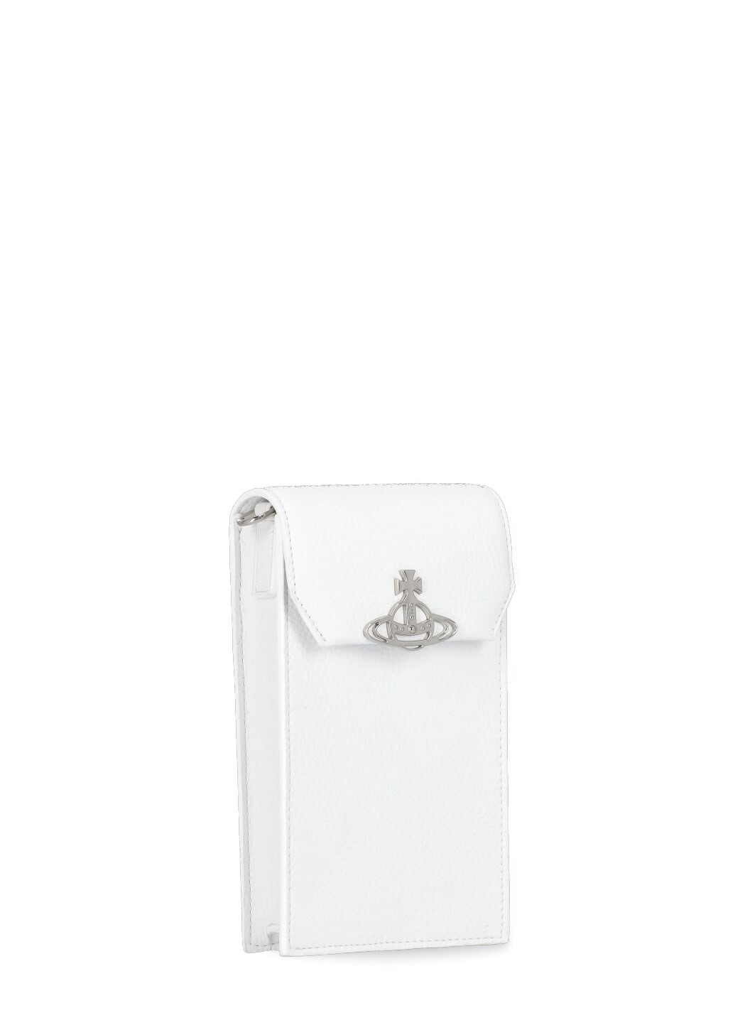 Shop Vivienne Westwood Re-vegan Phone Bag In White