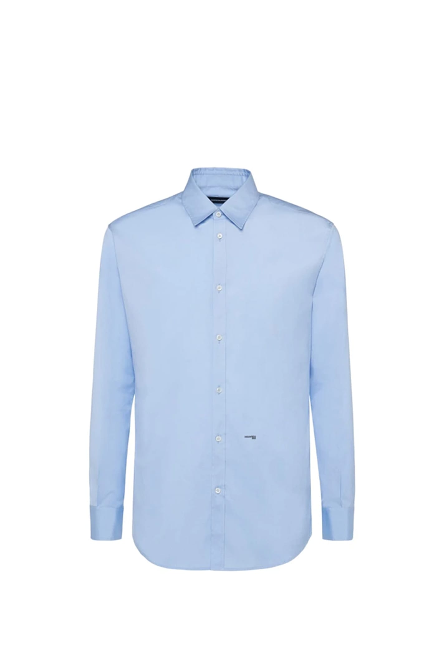 Shop Dsquared2 Shirt In Clear Blue