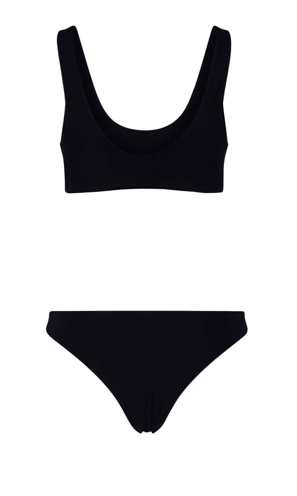 Shop Lido Trentuno Bikini In Black