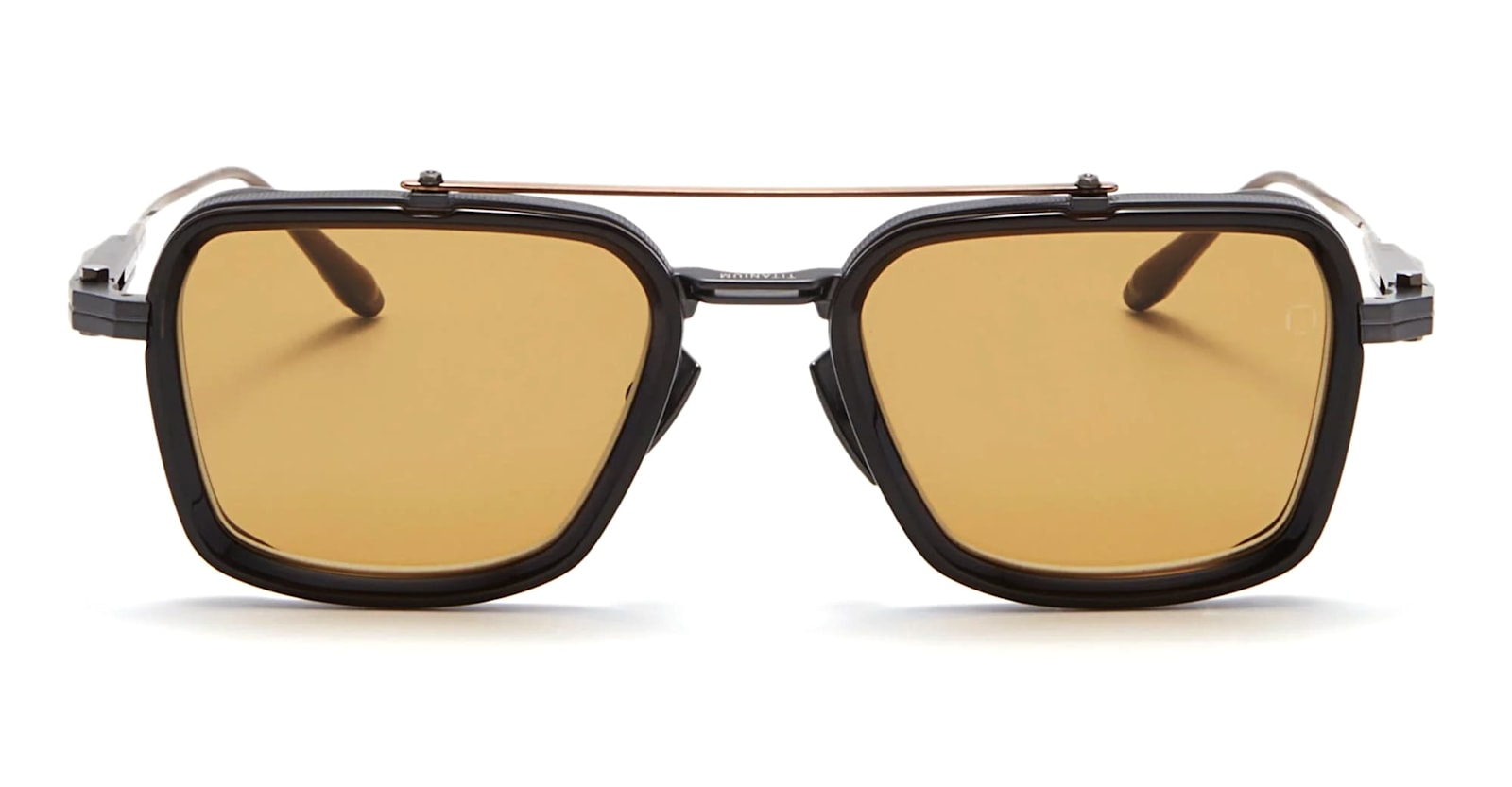 Akoni Solis - Black Iron / Brushed Bronze Sunglasses In Brown