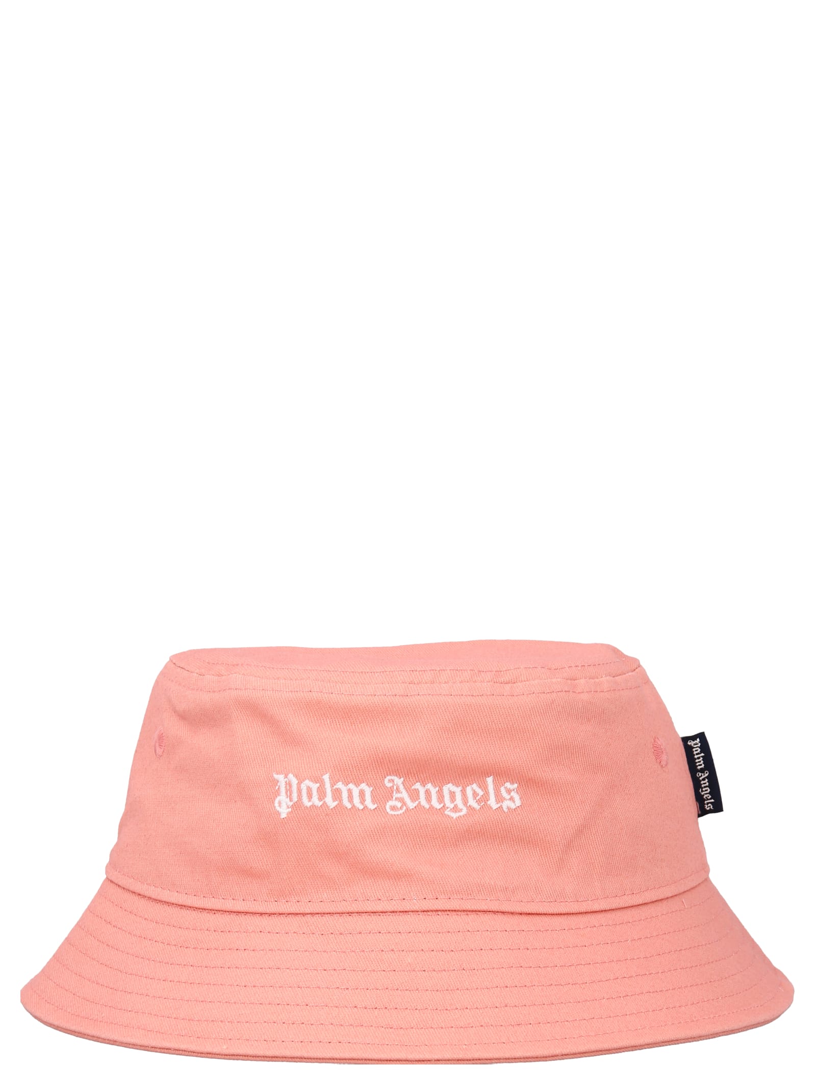 Palm Angels Logo Embroidery Bucket Hat