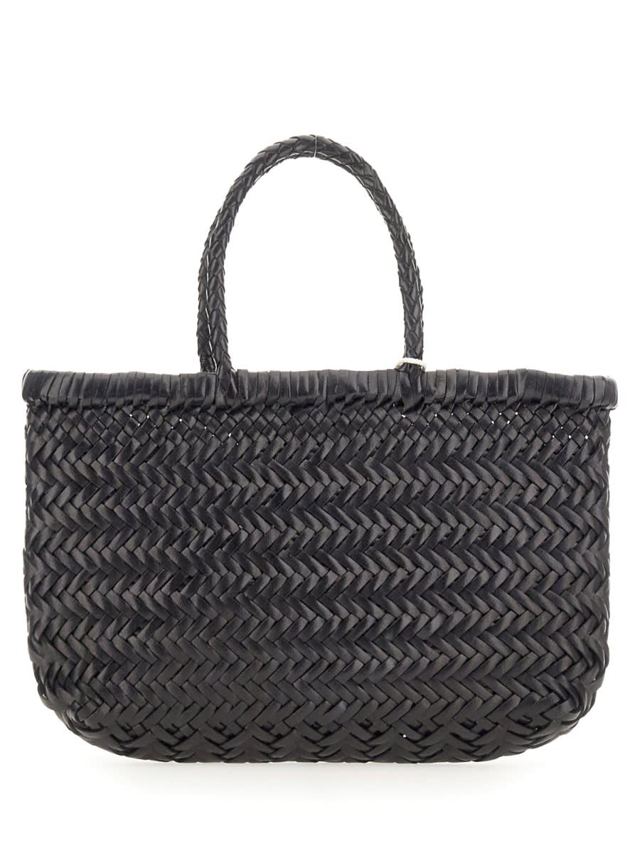 Shop Dragon Diffusion Flat Gora Tote Bag In Black