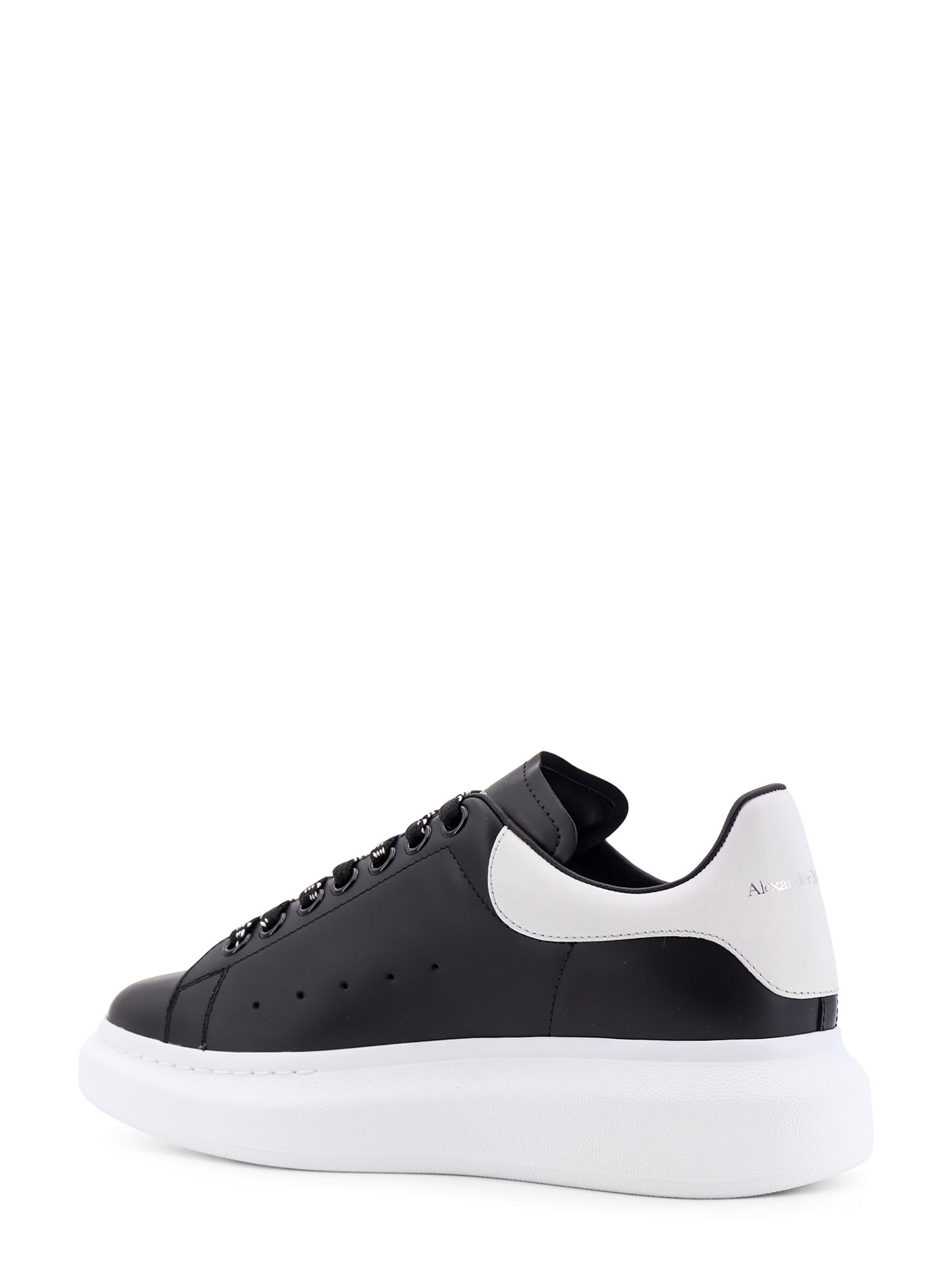 Alexander Mcqueen Men Low-top Leather Sneakers In Animal Print