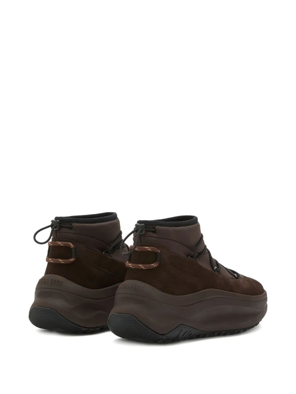 Moon Boot Brown Moon247 Slip-on Sneakers In Multi