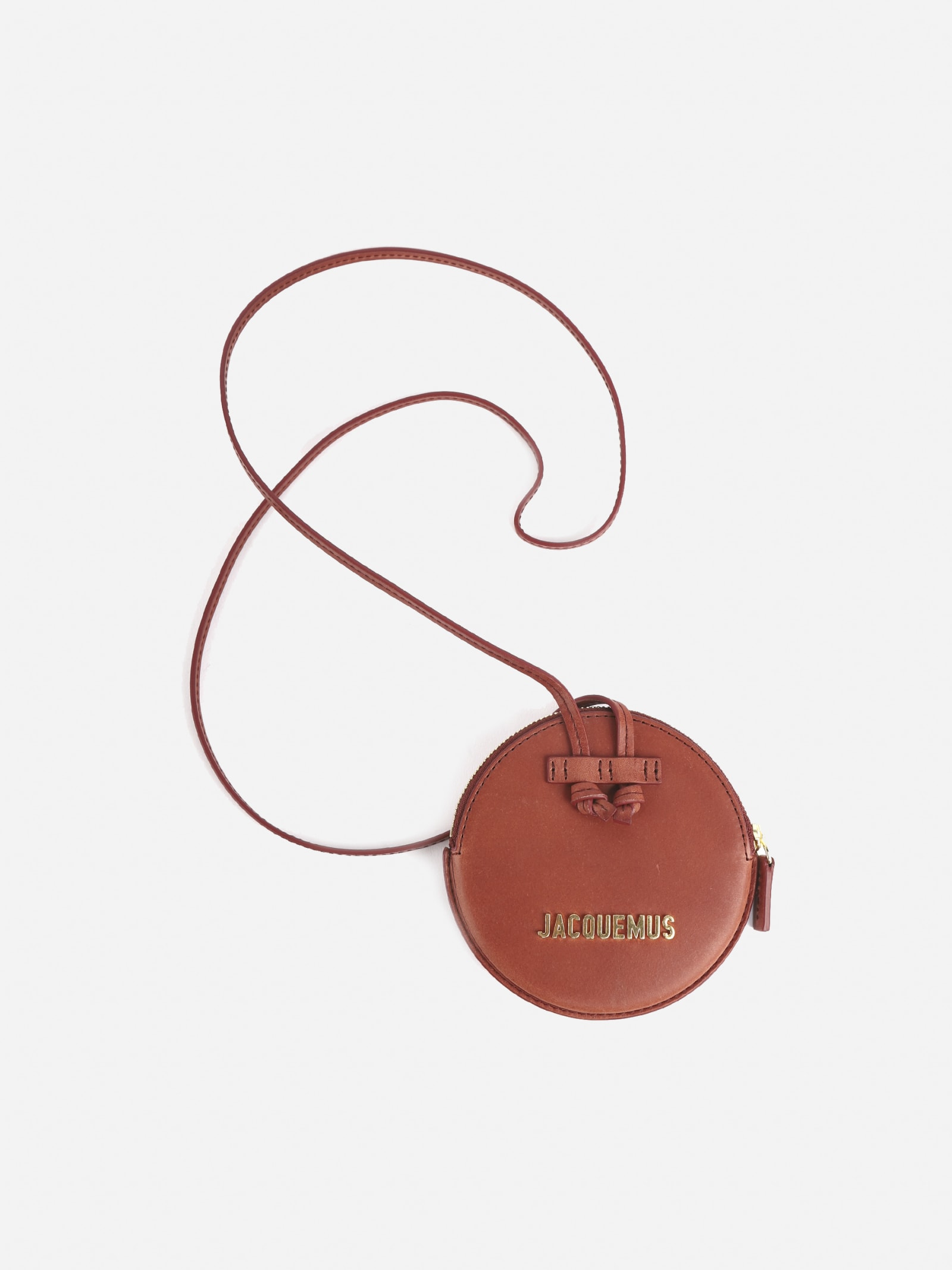 Jacquemus Coin Purse In Leather With Logo
