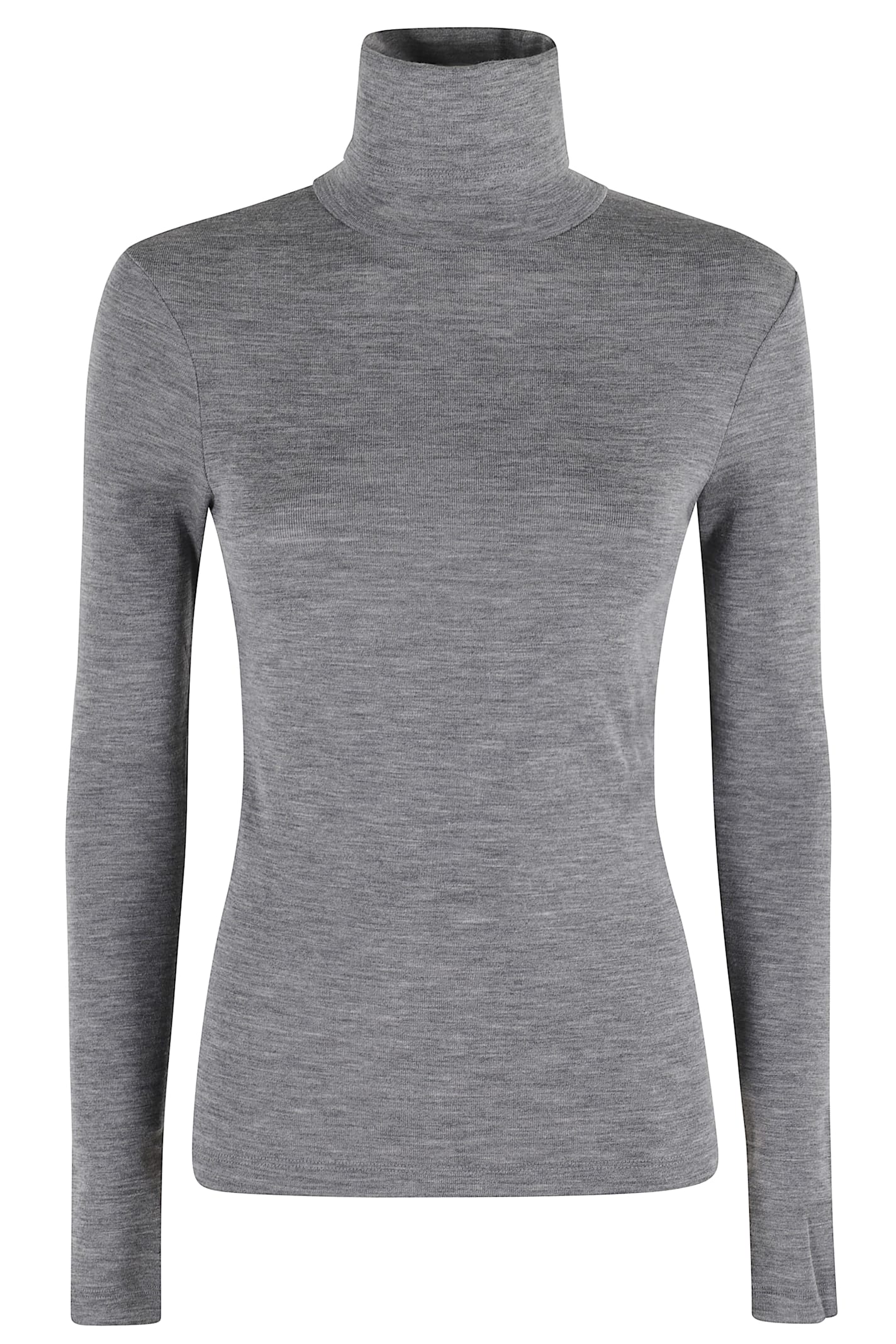 Rohe Fine Merino Turtleneck In Gray